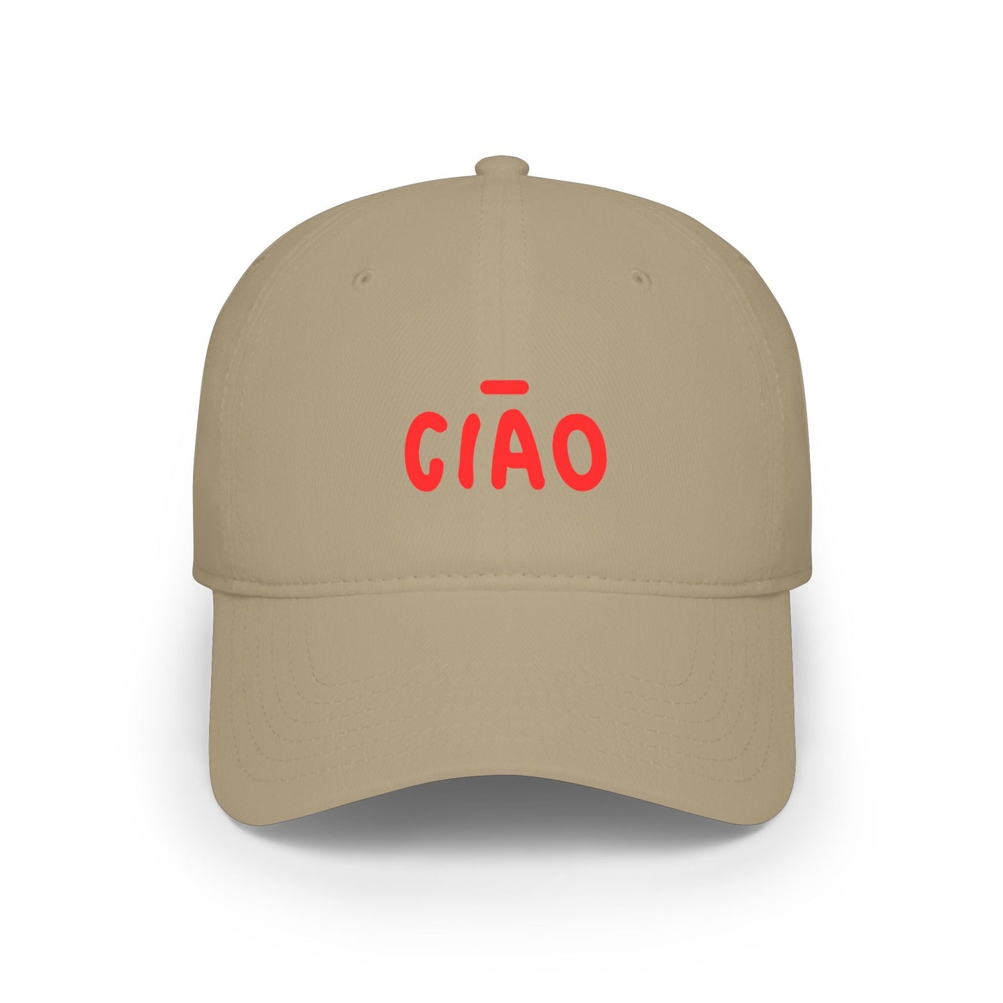 CIAO Low Profile Baseball Cap