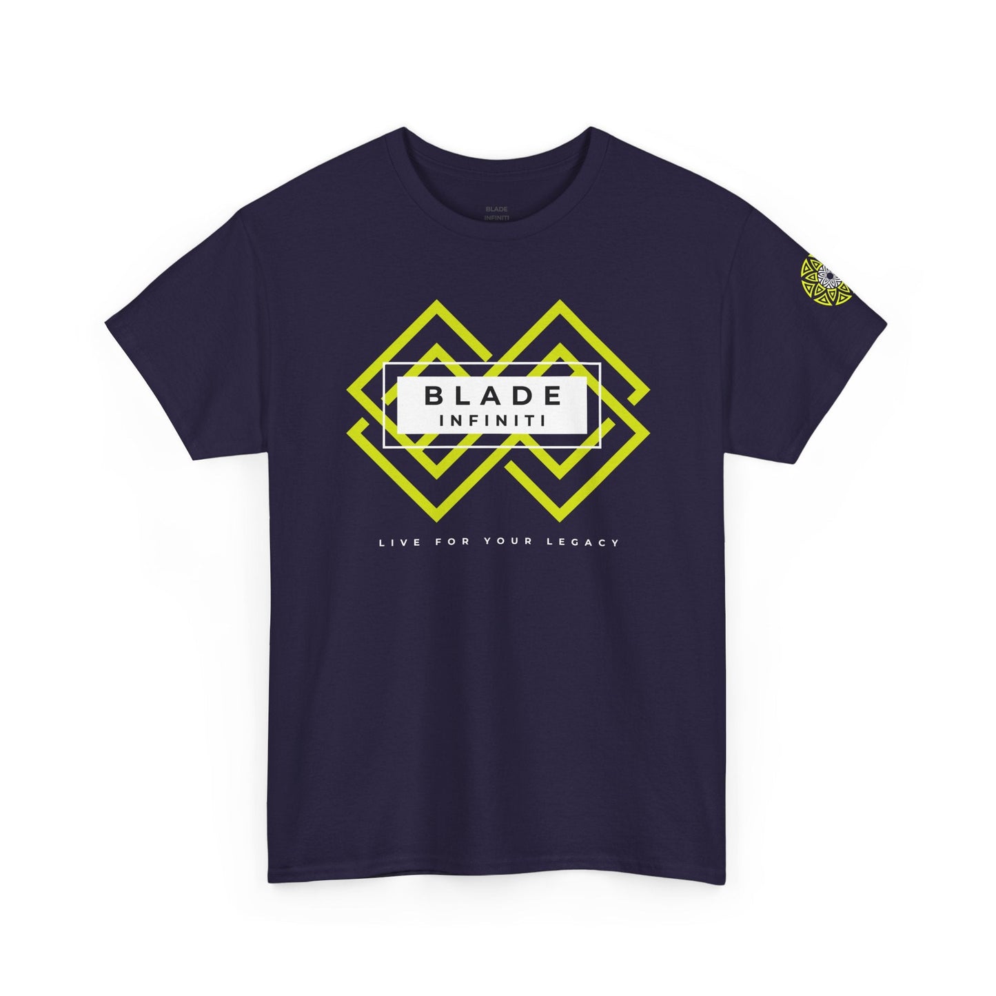 Geometric Odyssey Version 4 Neon Green T-Shirt