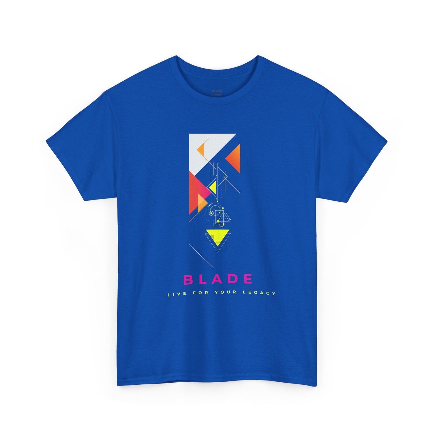 Geometric Odyssey Pink/Green Neon Multi T-Shirt