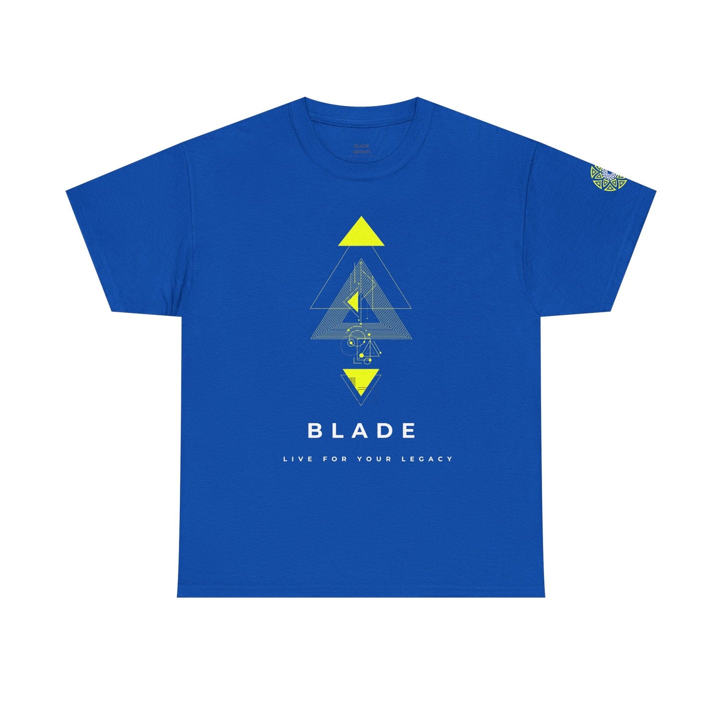 Geometric Odyssey Version 3 Neon Green T-Shirt