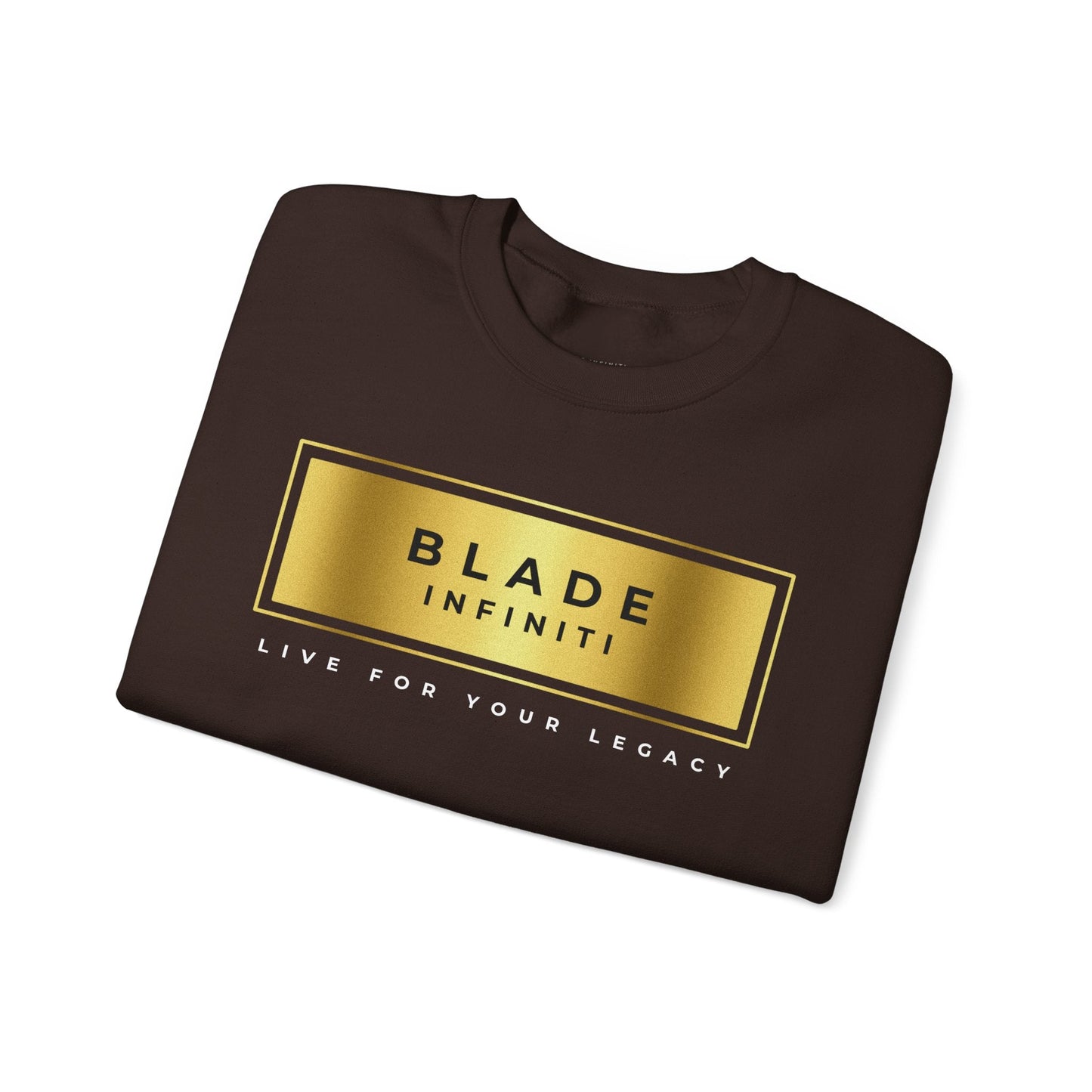 Legacy Essential Gold Unisex Crewneck Sweater