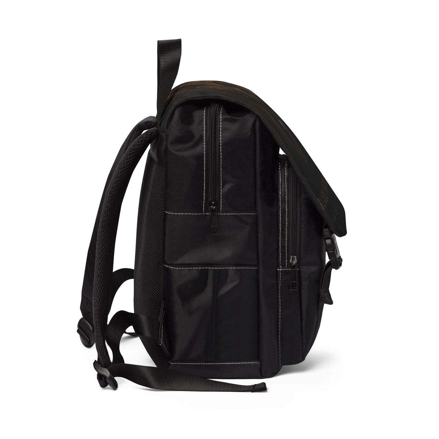 Aztec Tiger Shoulder Backpack - Black