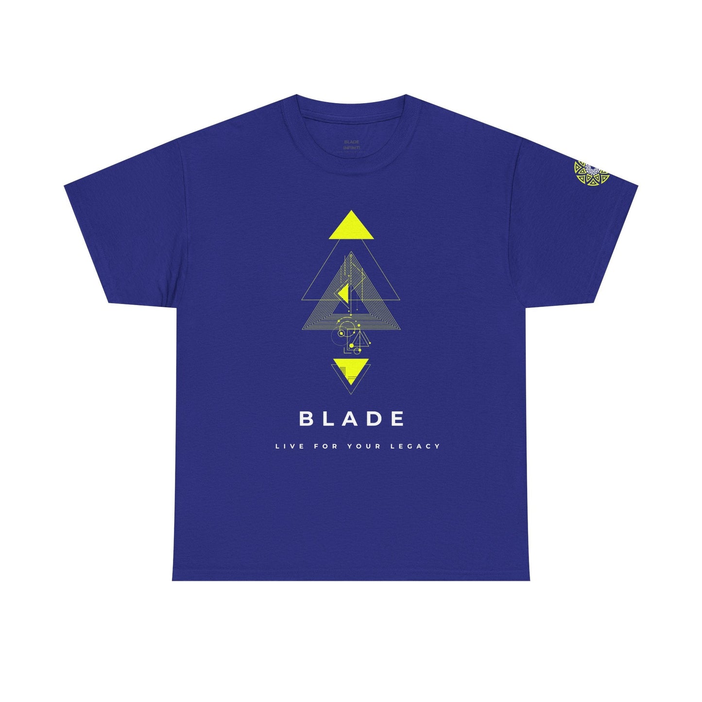 Geometric Odyssey Version 3 Neon Green T-Shirt