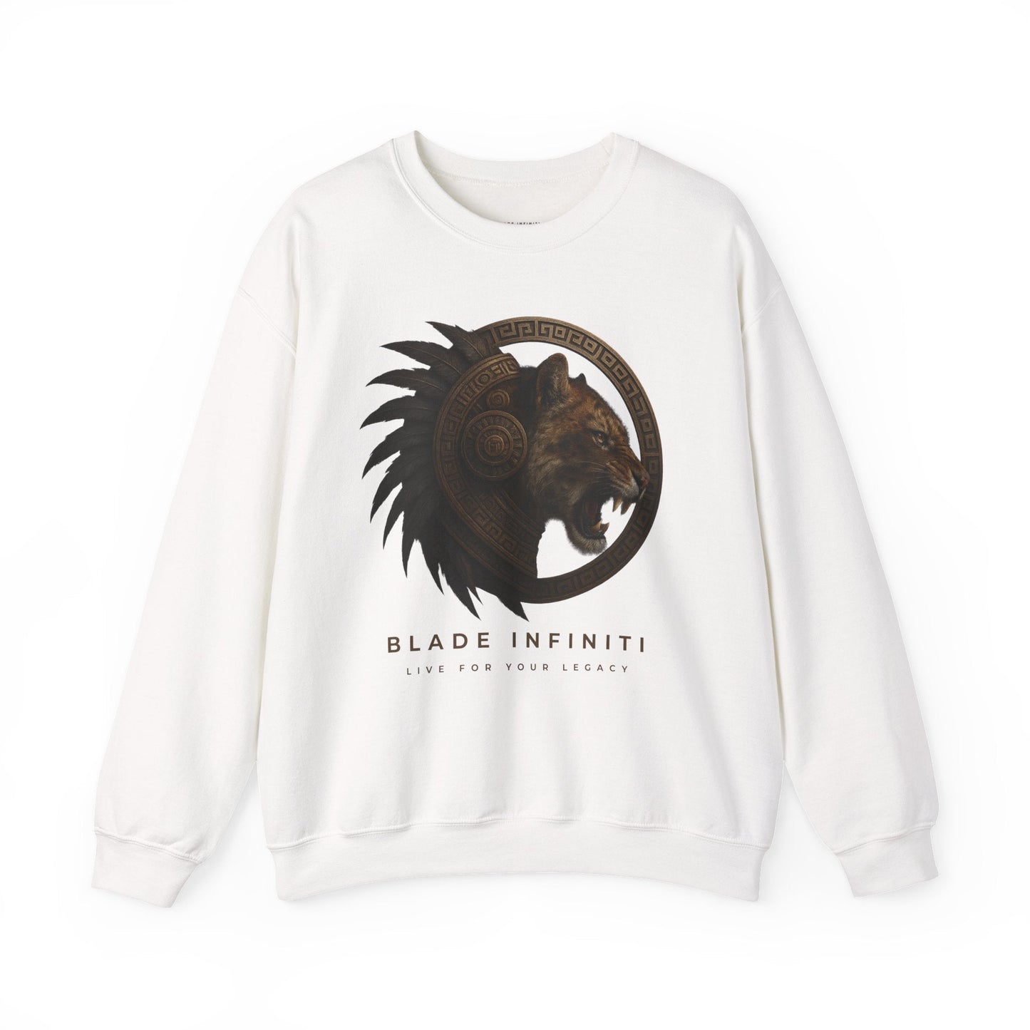 Aztec Tiger Unisex Crewneck Sweater