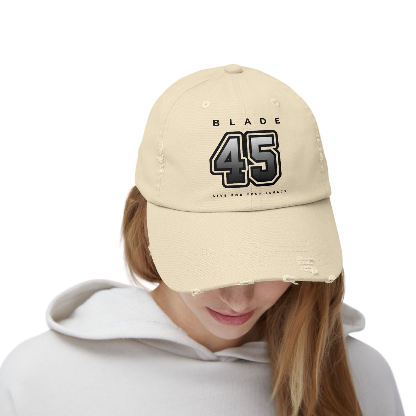 Blade 45 Trendy Unisex Distressed Hat/Cap