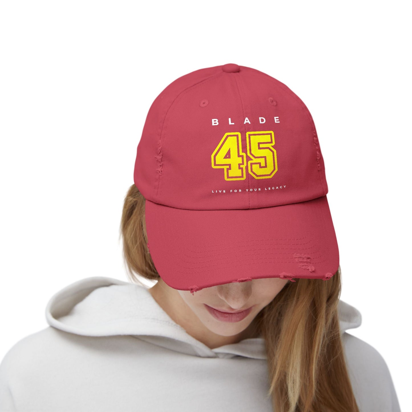 Blade 45 Golden Yellow /White Hat/Cap