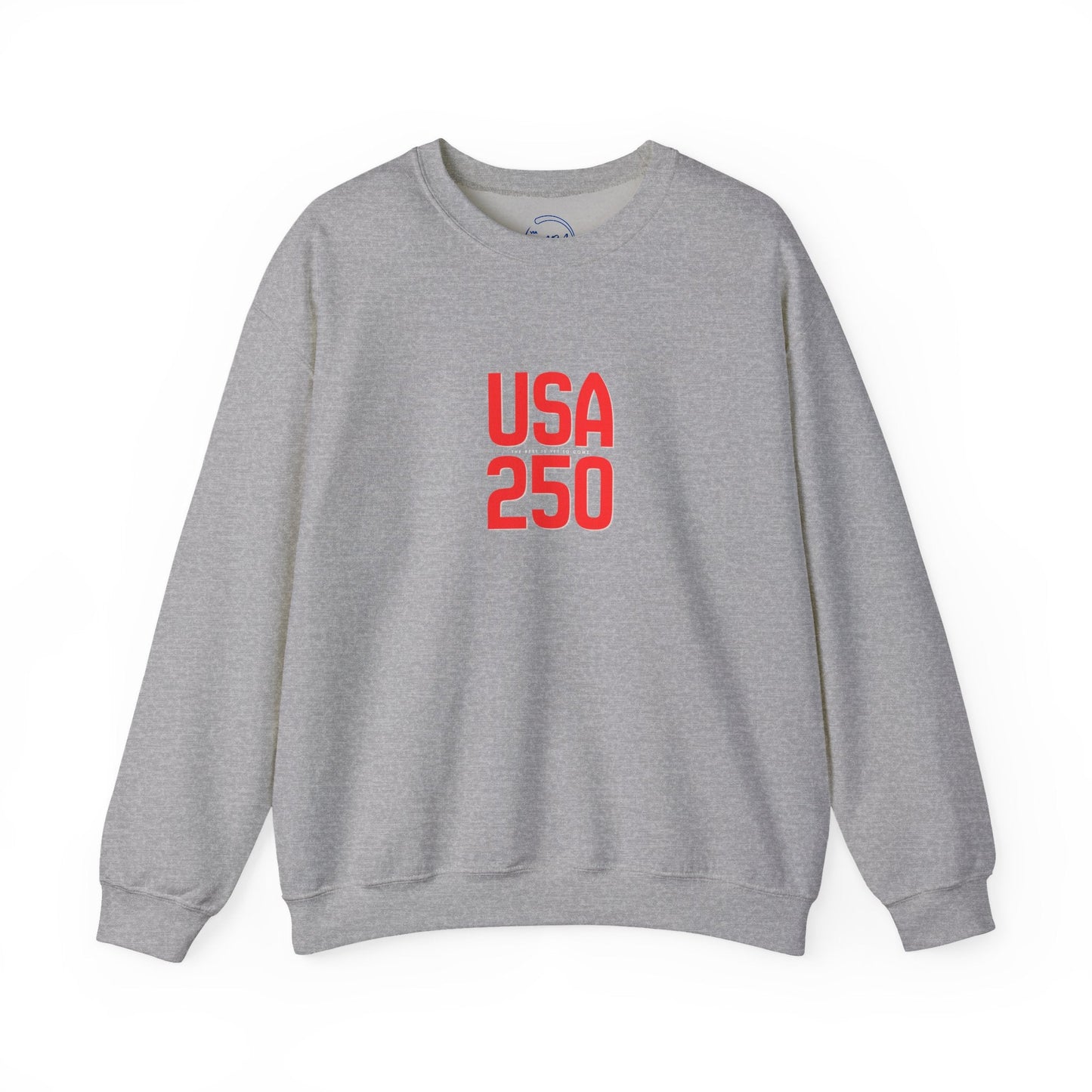 USA 250 Crewneck Sweatshirt — Patriotic 250th Anniversary Pullover