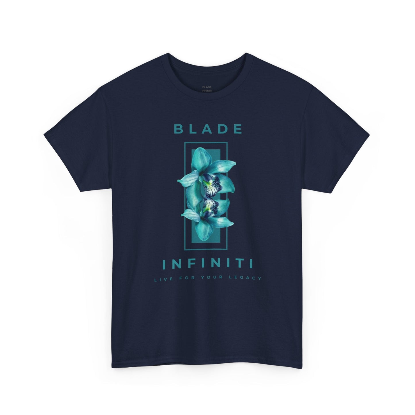 Essence of Infiniti Teal Floral T-Shirt