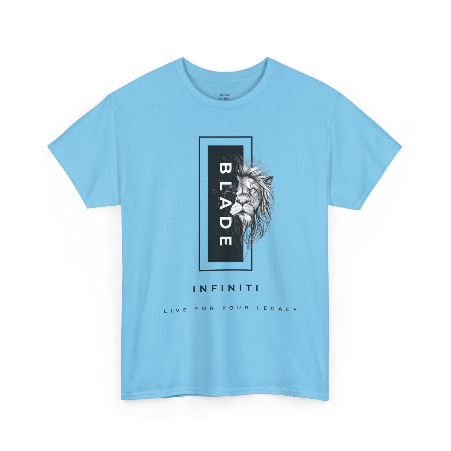 King Mane Legacy White/Black Lion T-Shirt
