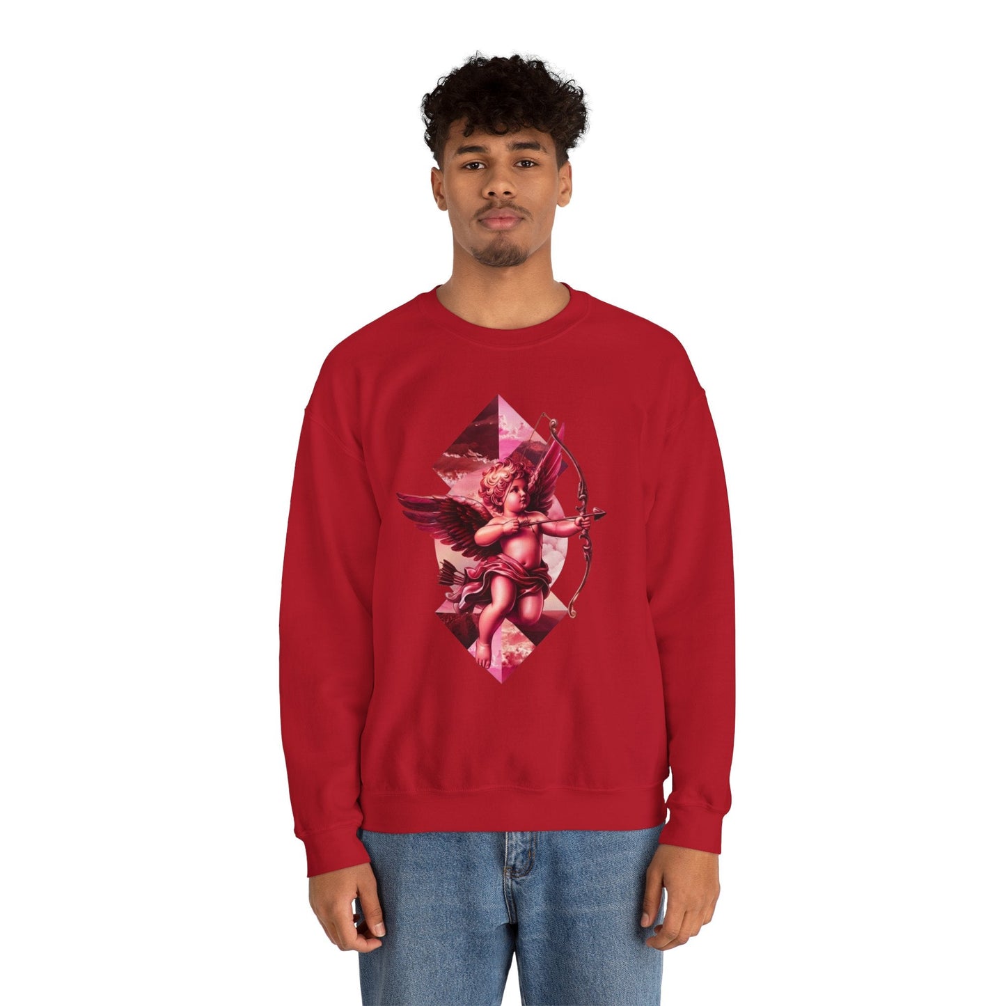 Cupid's Bow + Arrow - Love, Infiniti Unisex Crewneck Sweater