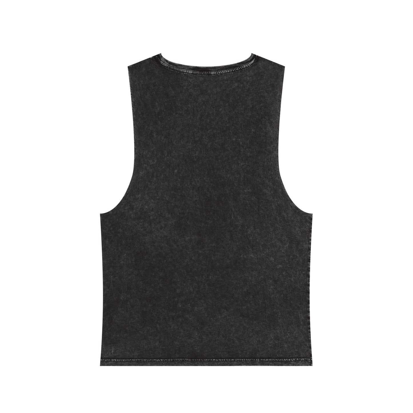 Geometric King White/Neon Green Lion Tank Top