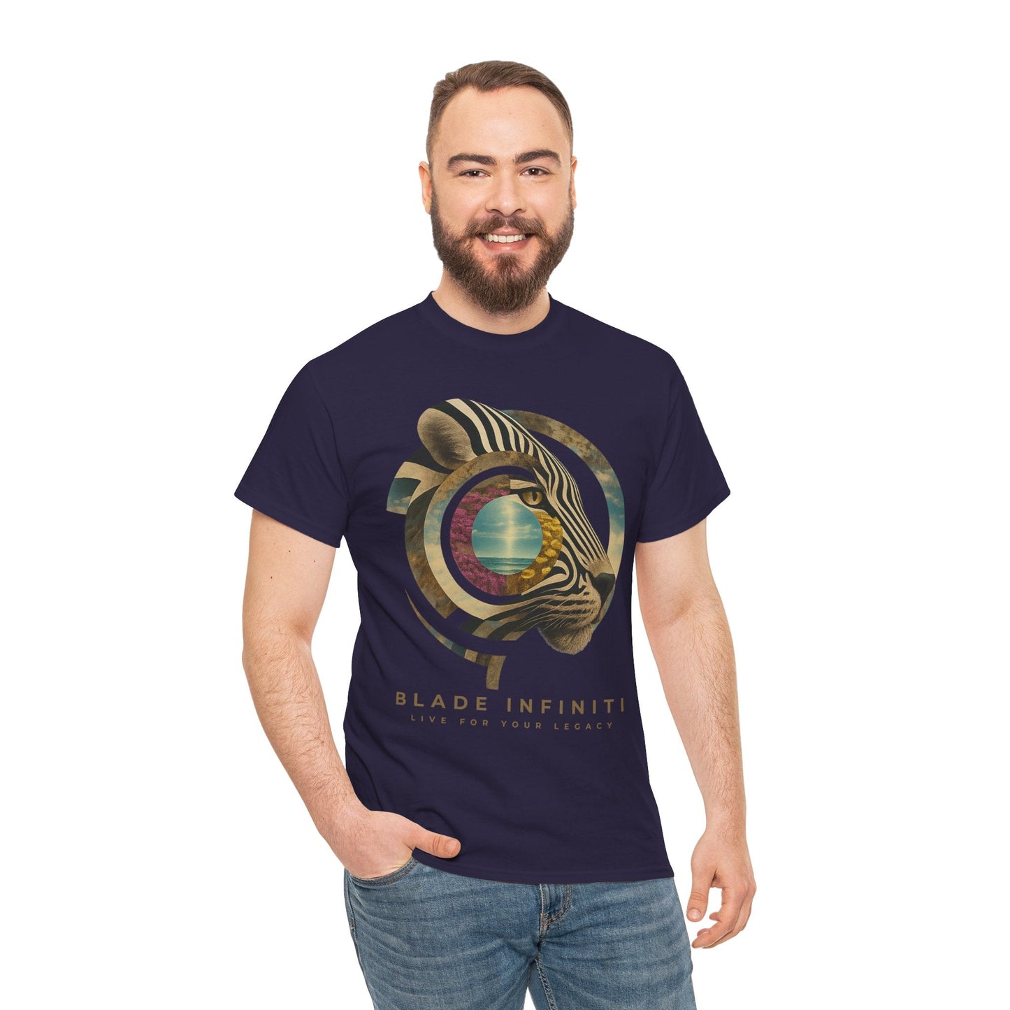 Safari Bloom Tiger T-Shirt
