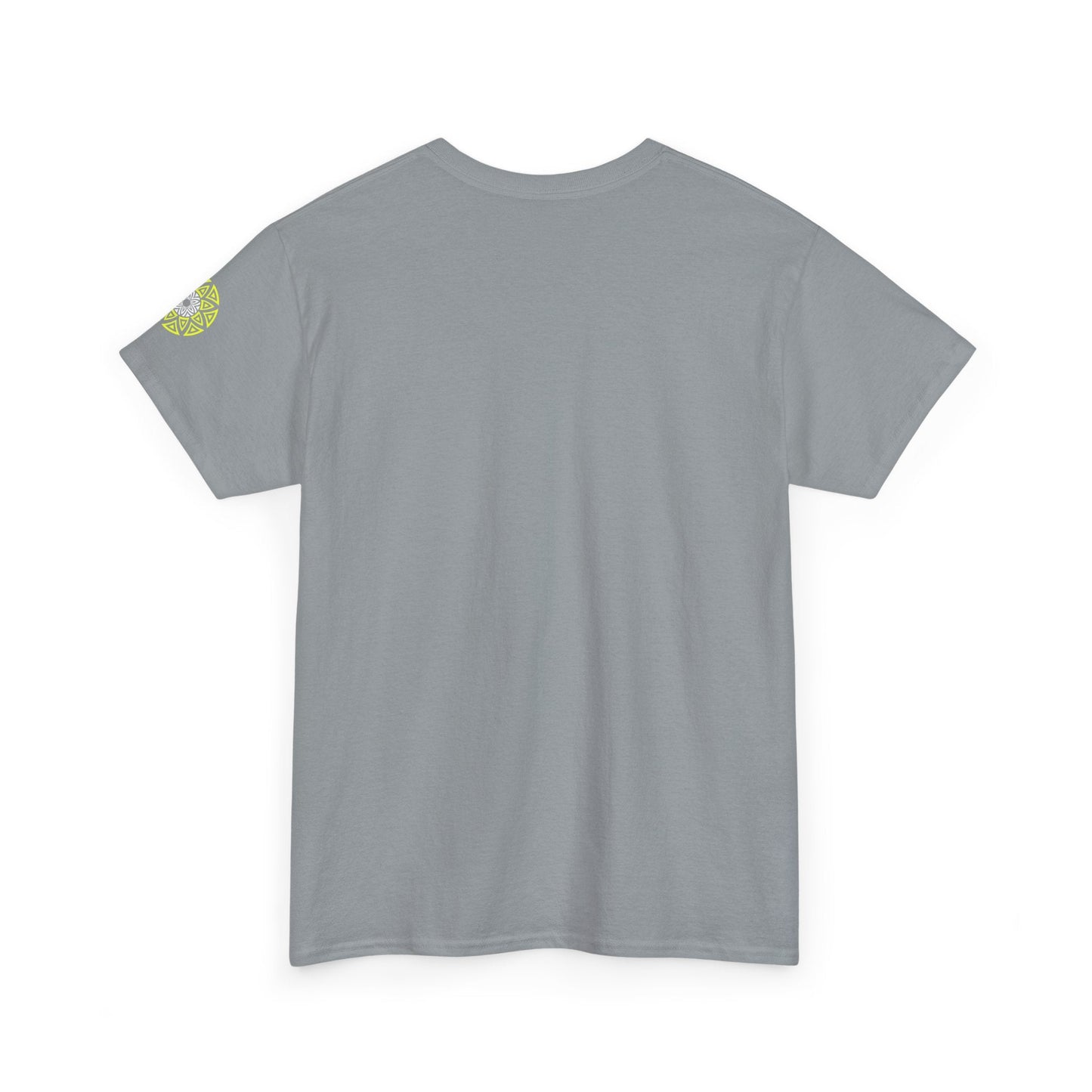 Geometric King Lion Neon Green TX T-Shirt