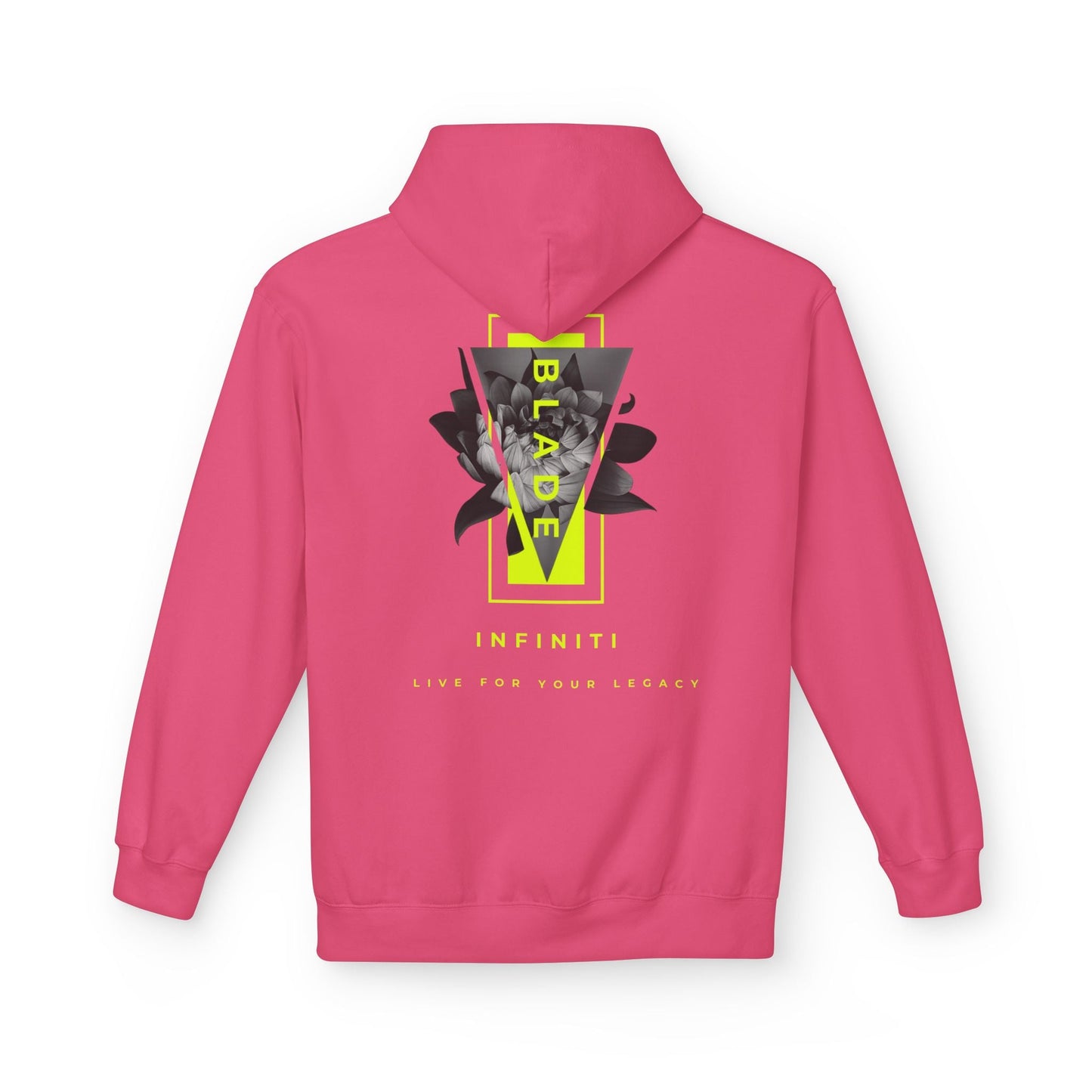 Flora Essence Neon Green TX Floral Hoodie