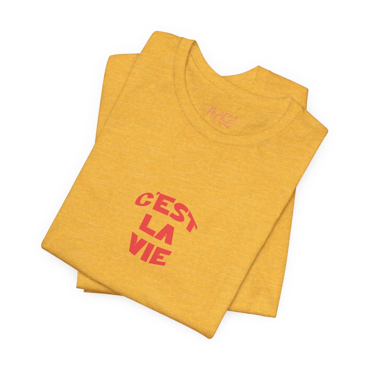 French C'est la Vie Ladies Tee