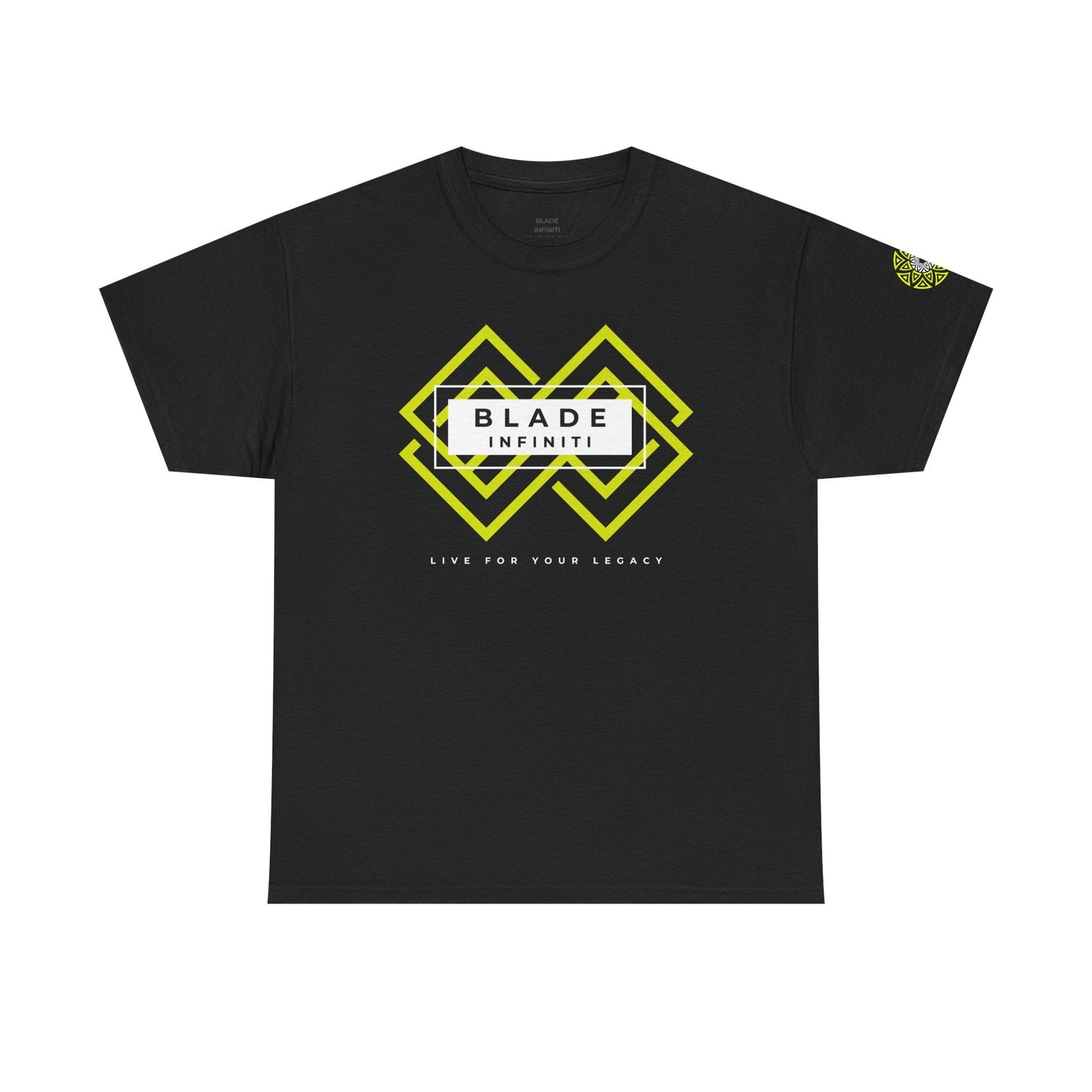 Geometric Odyssey Version 4 Neon Green T-Shirt