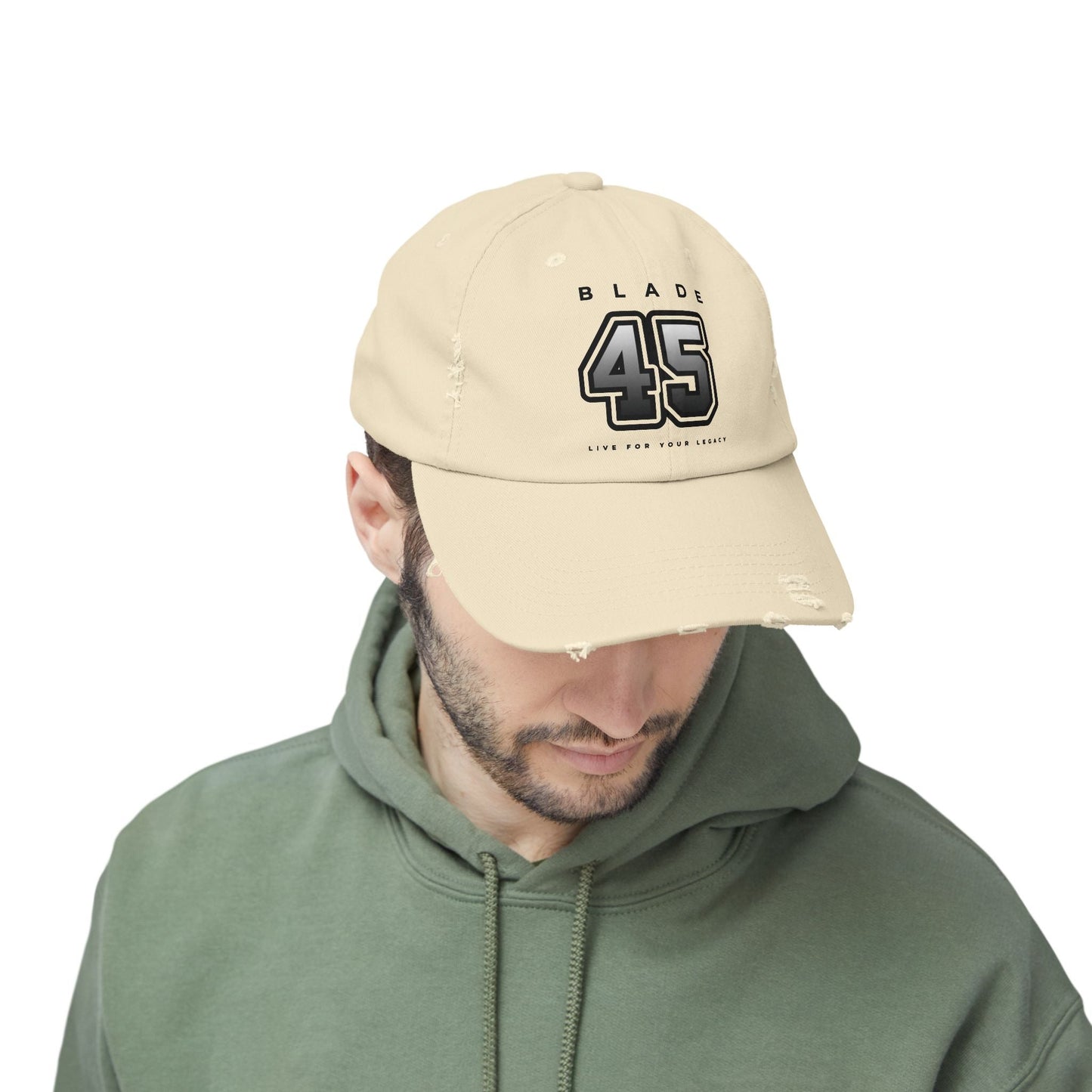 Blade 45 Trendy Unisex Distressed Hat/Cap