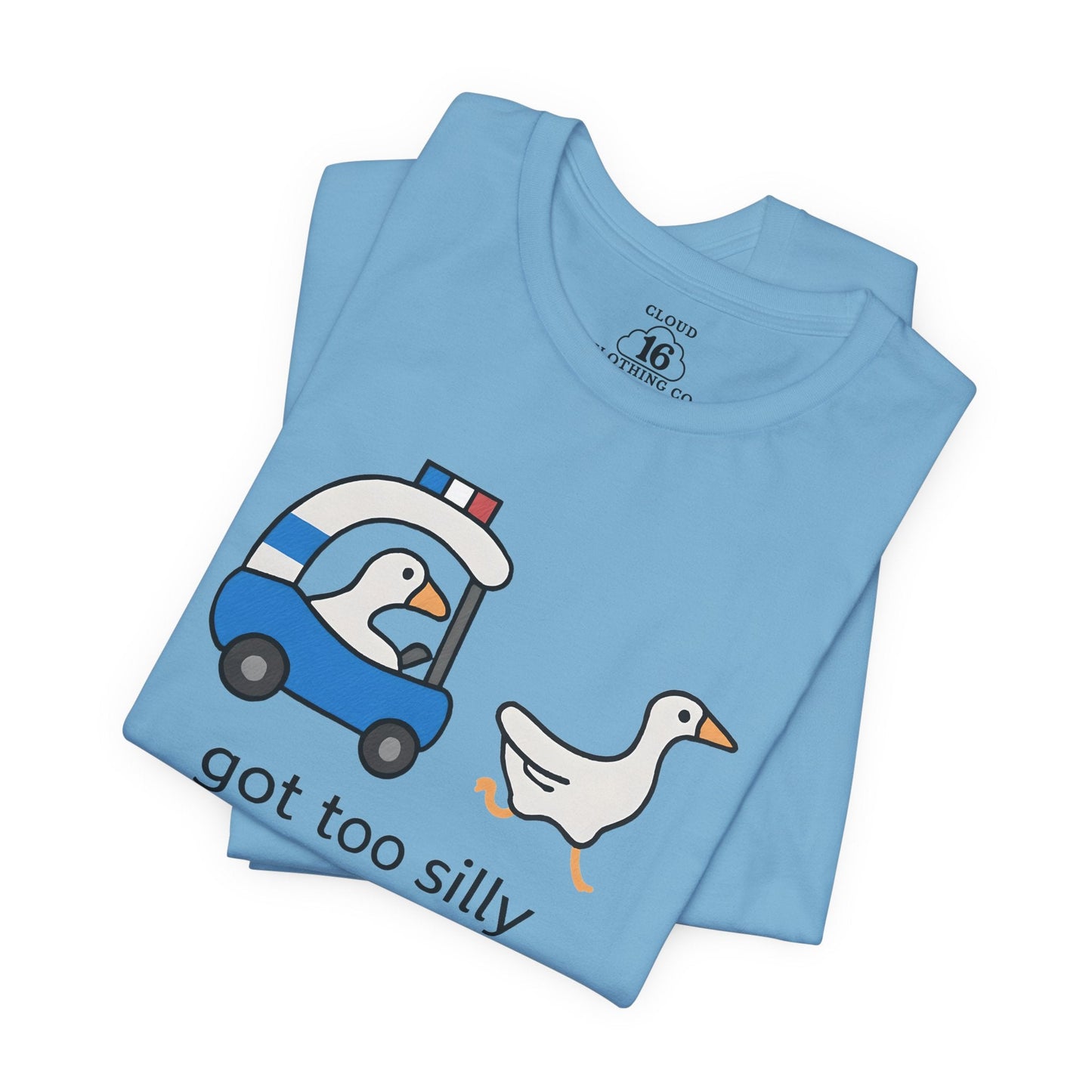 Silly Goose Graphic Tee – Funny Unisex Cotton T-Shirt