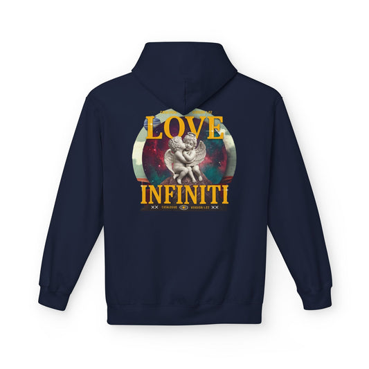 Celestial Love, Infiniti Unisex Couples Hoodie