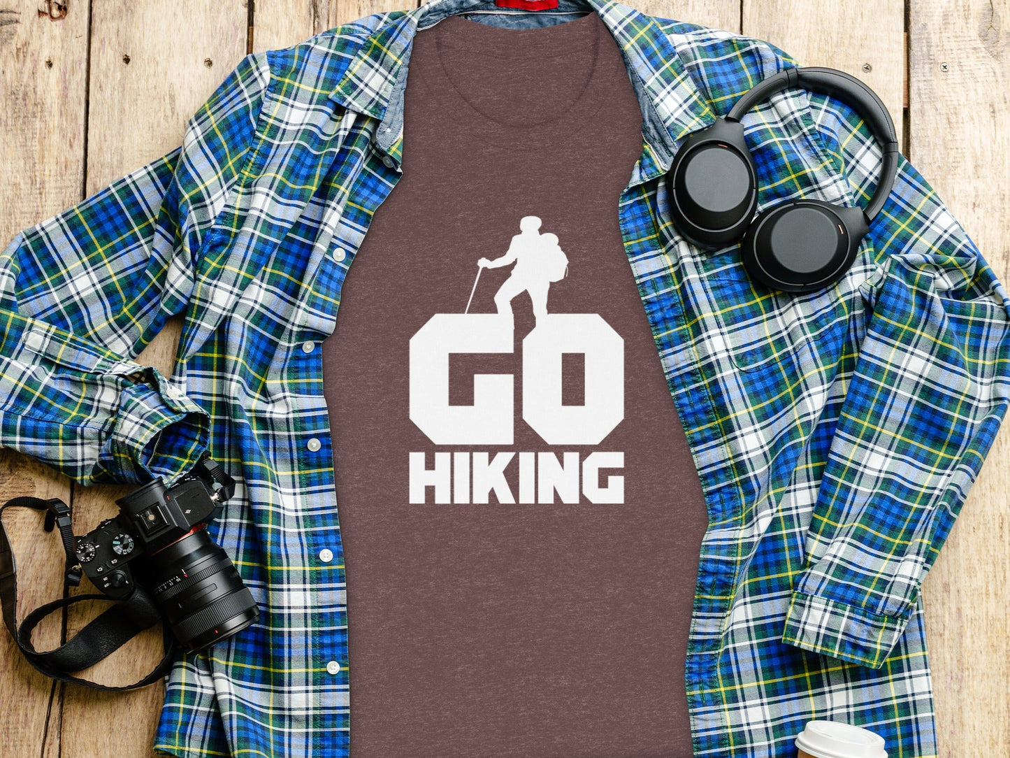 Go Hiking Motivation For Adventurous Hikers T-Shirt