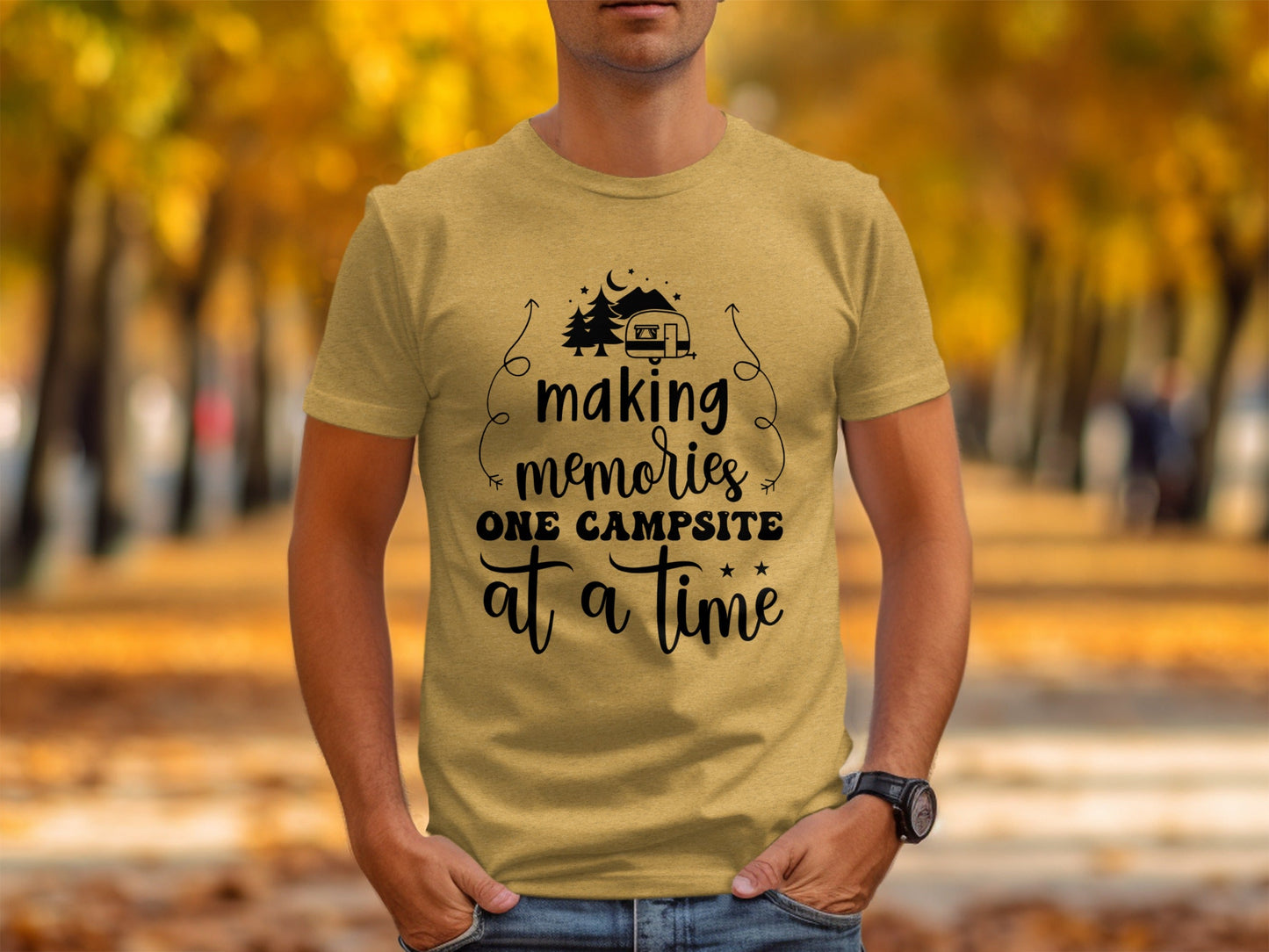 Making Memories One Campsite At A Time Camping T-Shirt