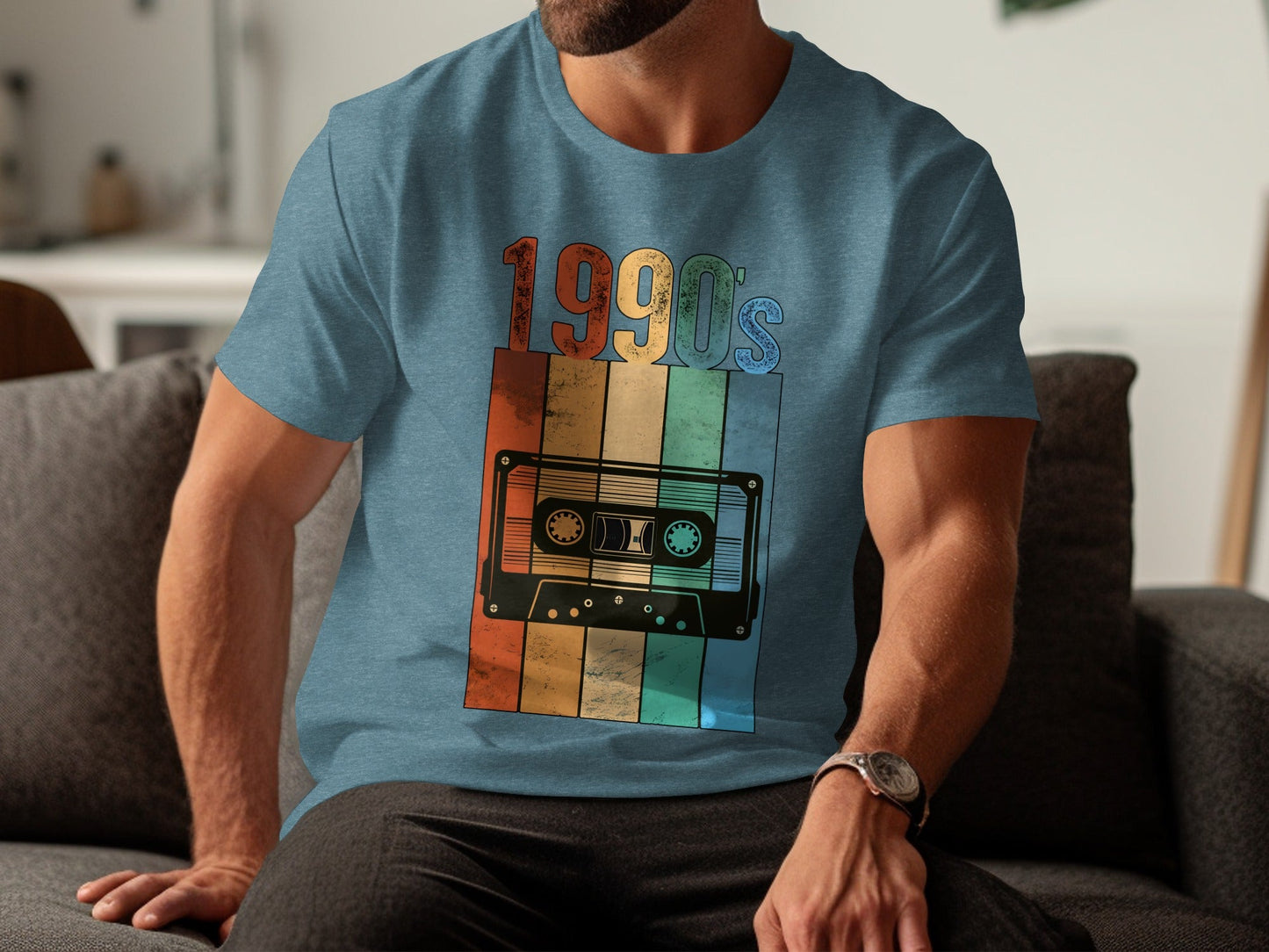 Vintage Cassette Tape with 1990s Design Retro T-Shirt