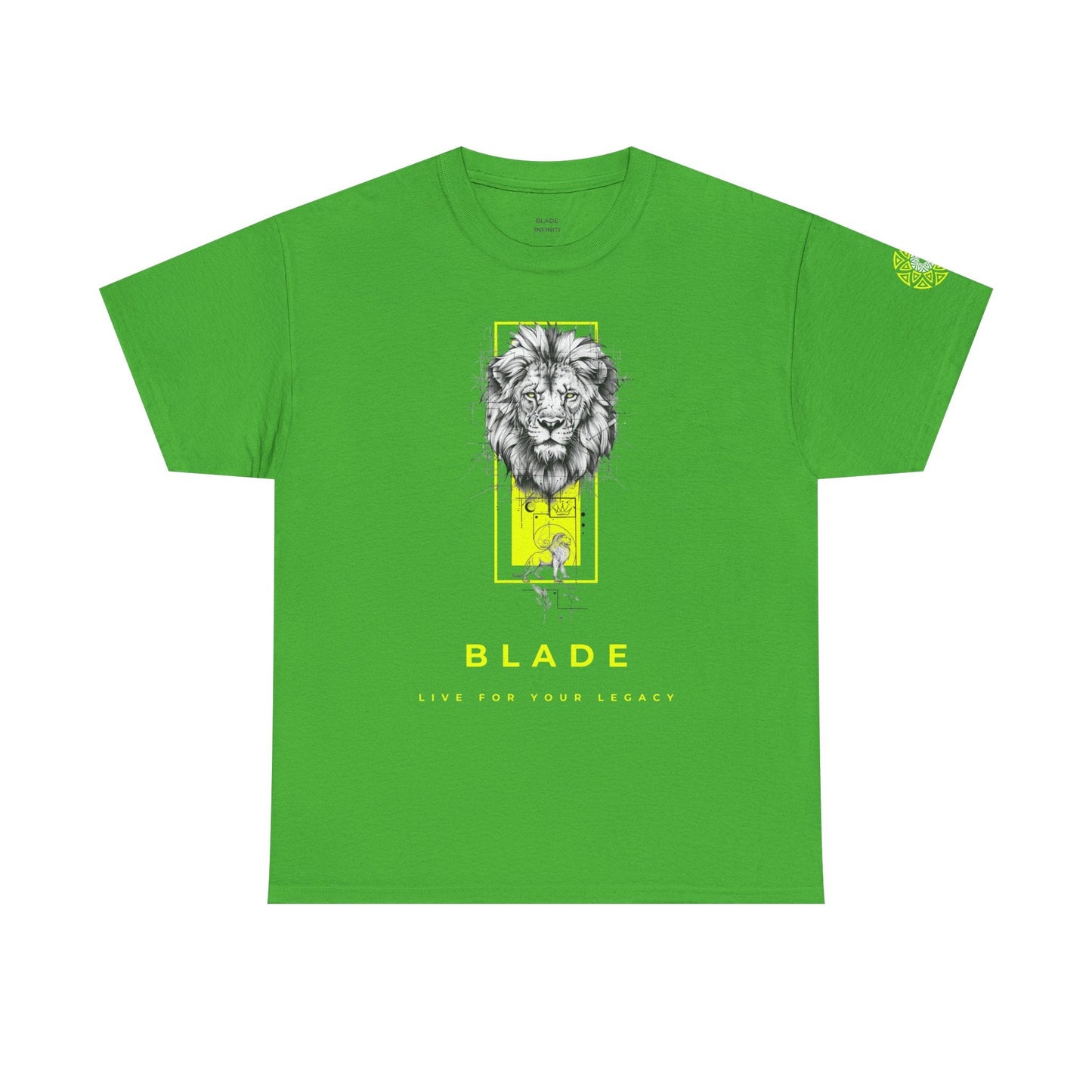 Legacy King Neon Green Lion T-Shirt