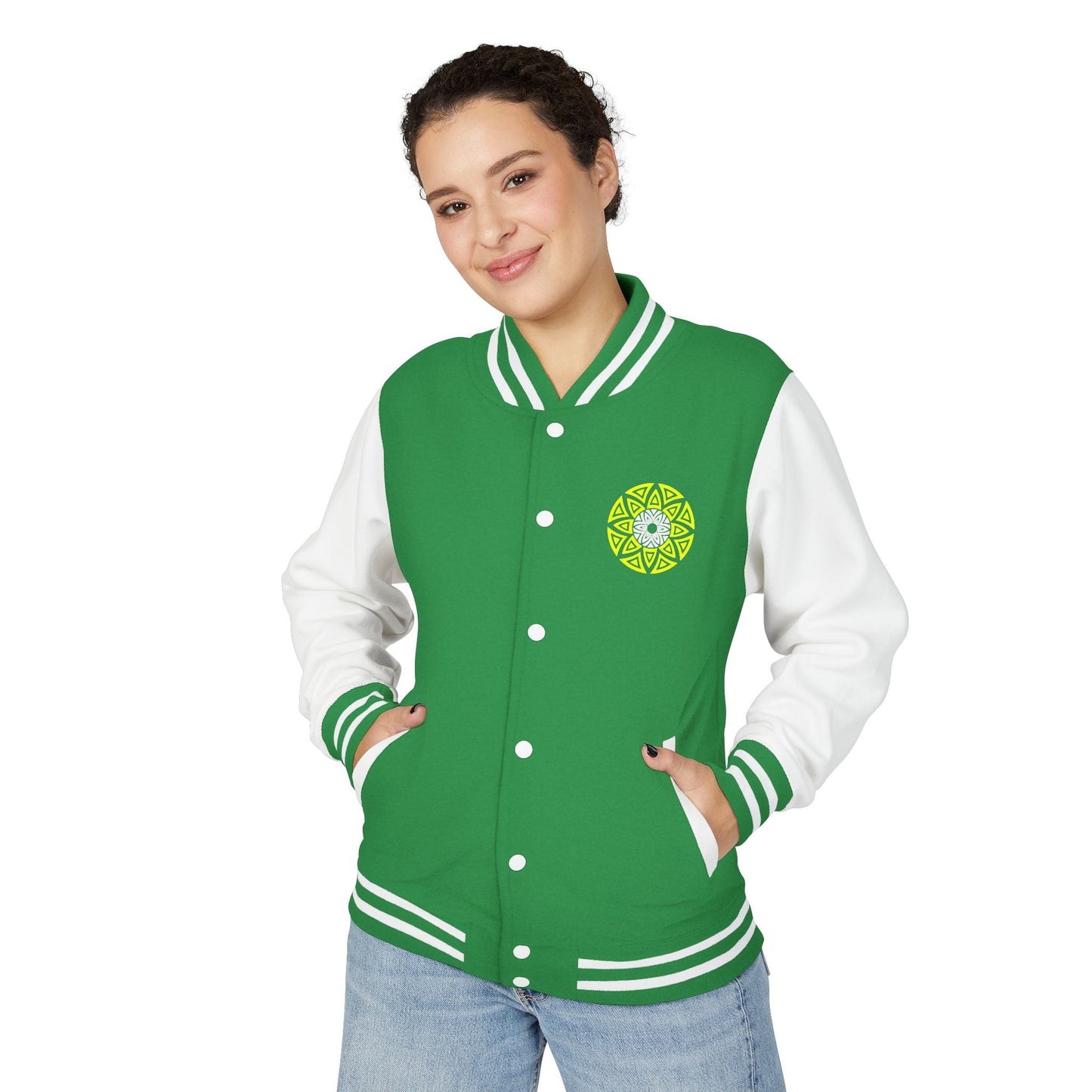 Blade 45 Golden Yellow/White Letterman Jacket