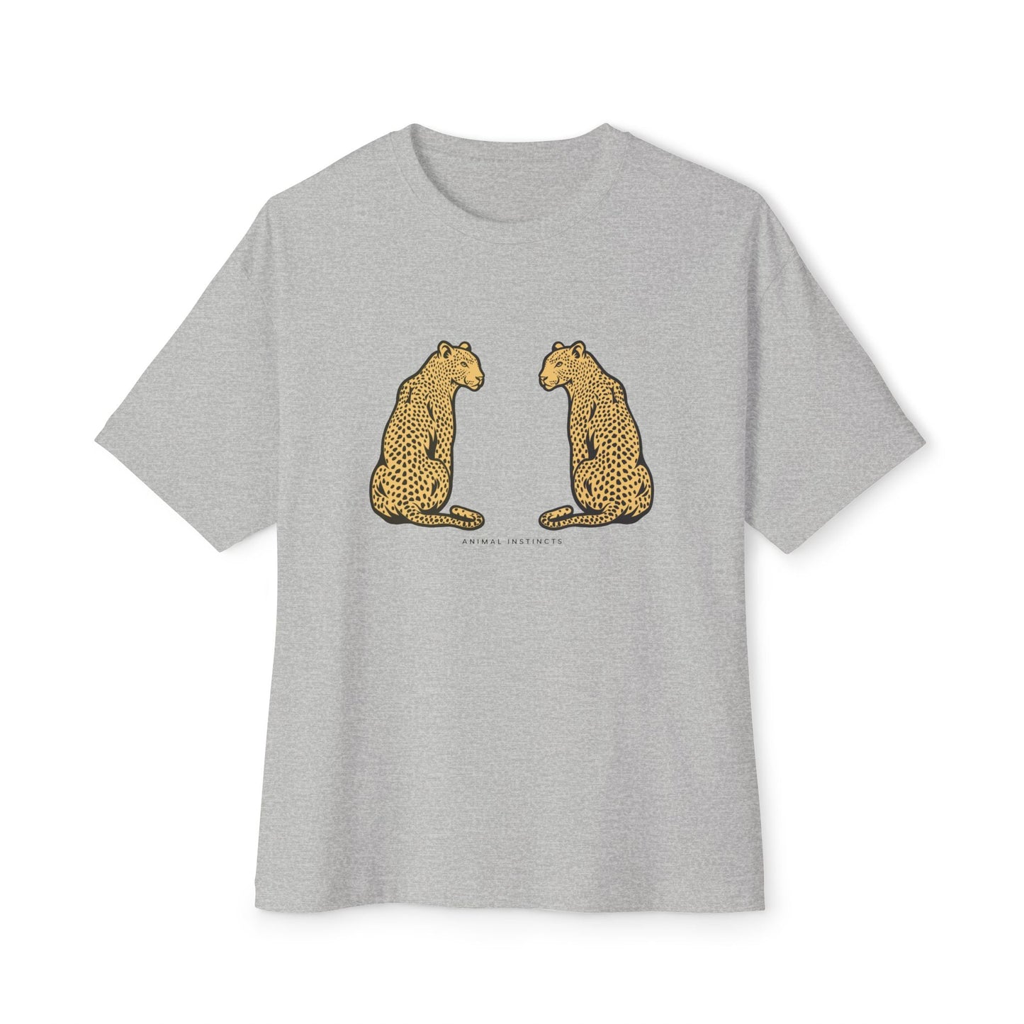 Cool Leopard Print Boxy Tee,  Street Style