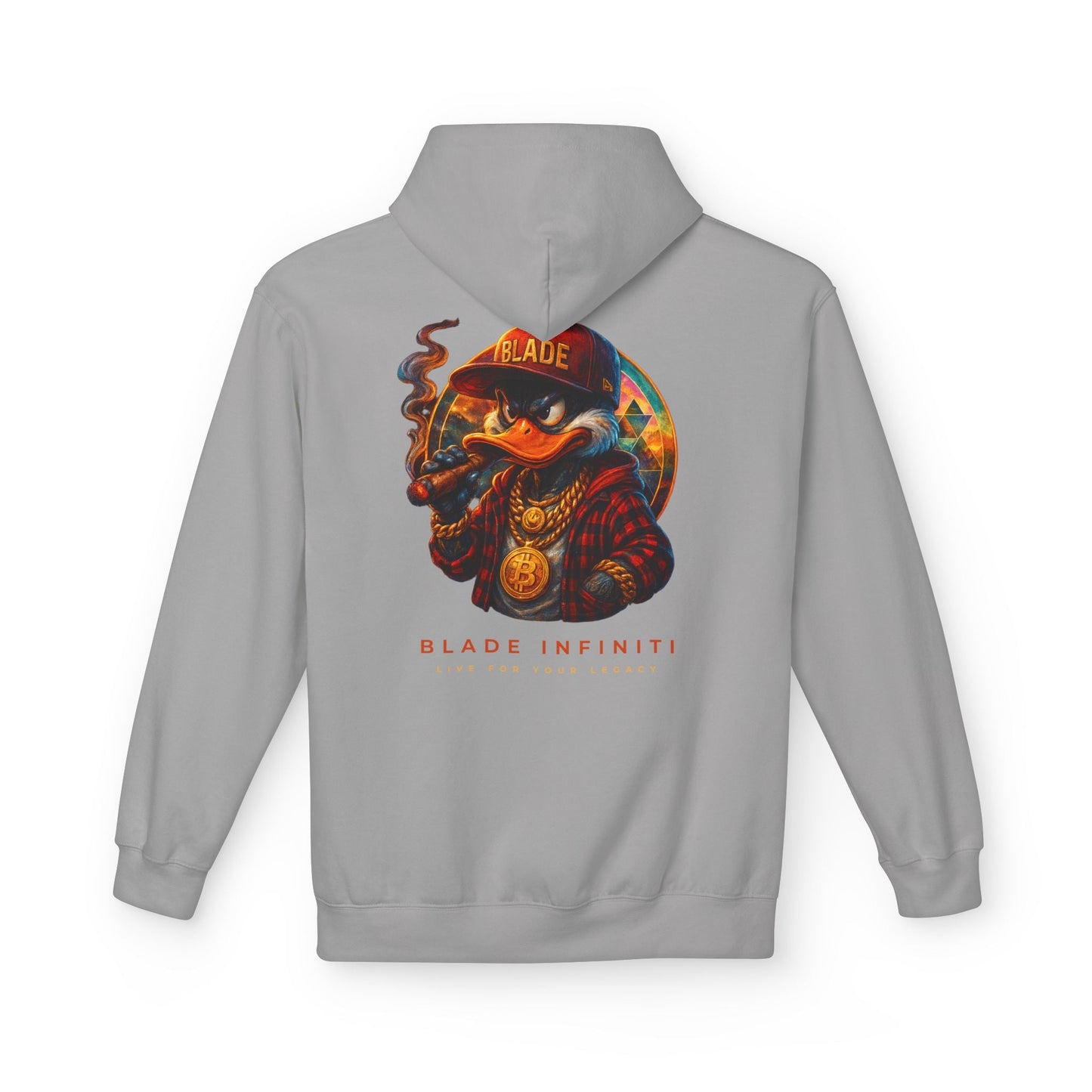 Bladeverse Galactic Weed/Pot Duck Hoodie