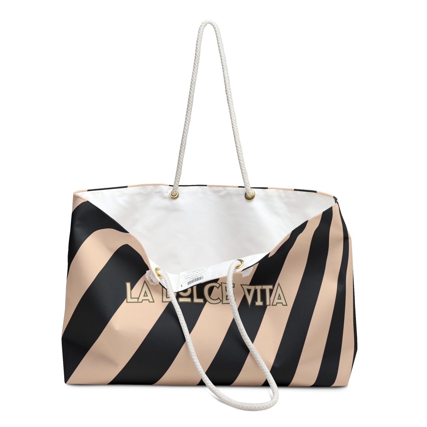 La Dolce Vita Weekender Bag, CREAM
