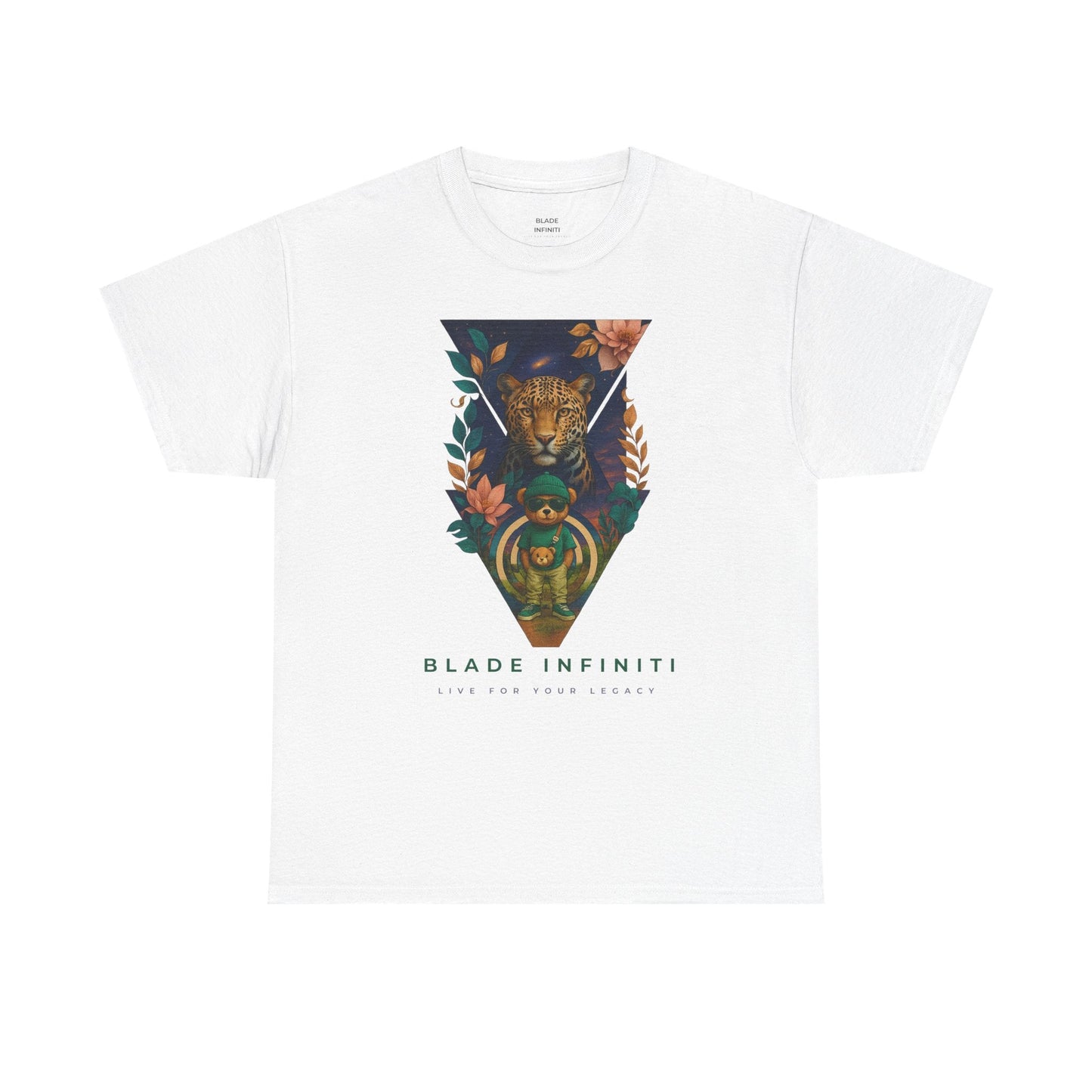 Bladeverse Galactic Jungle Leopard/Teddy Bear T-Shirt