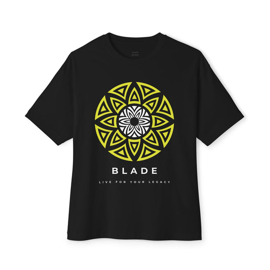 Boxy Oversized Ethereal Azteca Logo T-Shirt