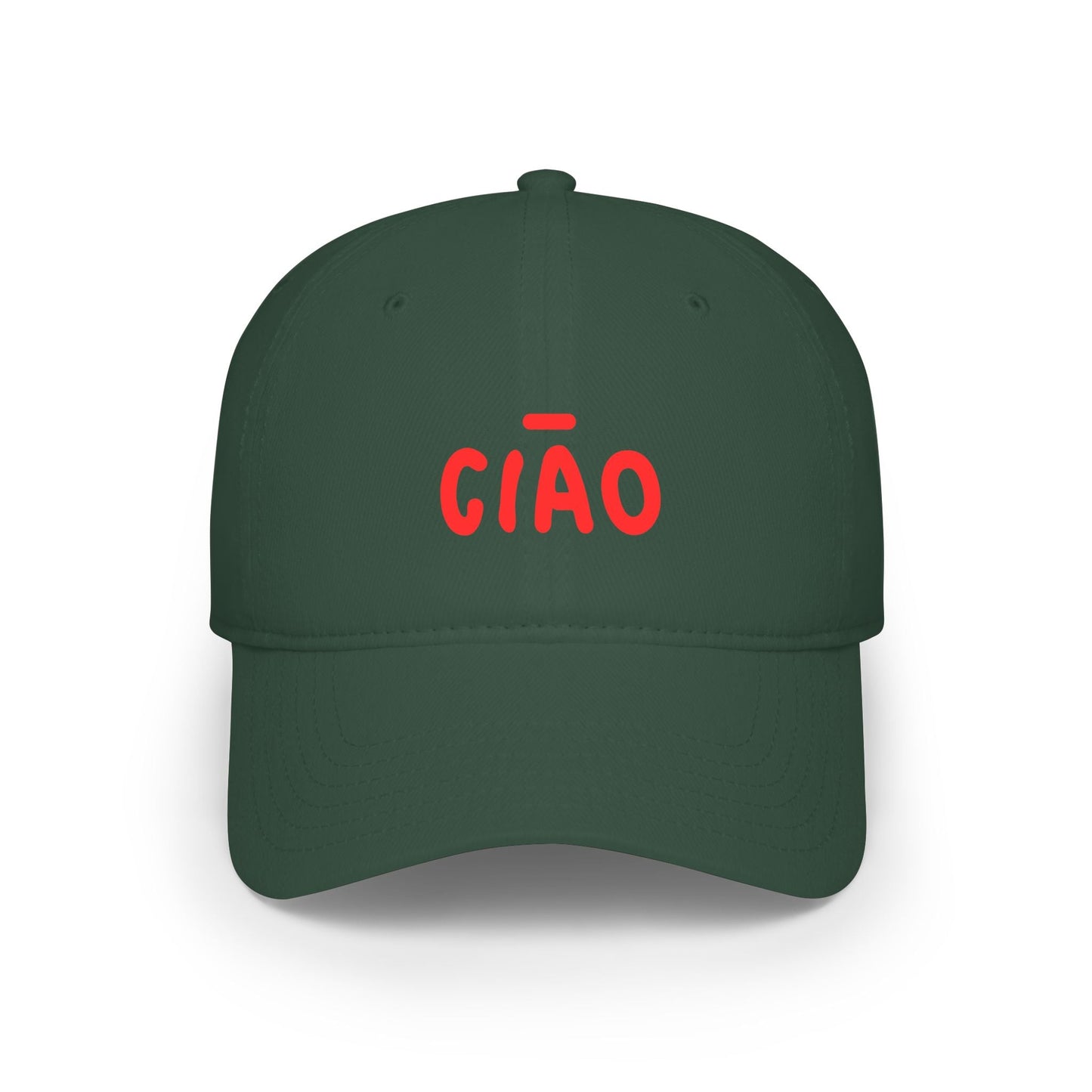 CIAO Low Profile Baseball Cap