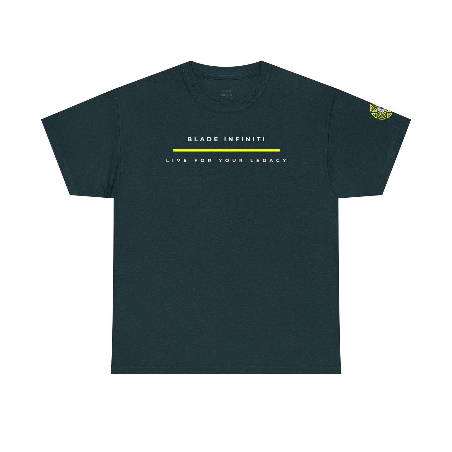 Geometric King Version 2 Neon Green Tiger Back T-Shirt