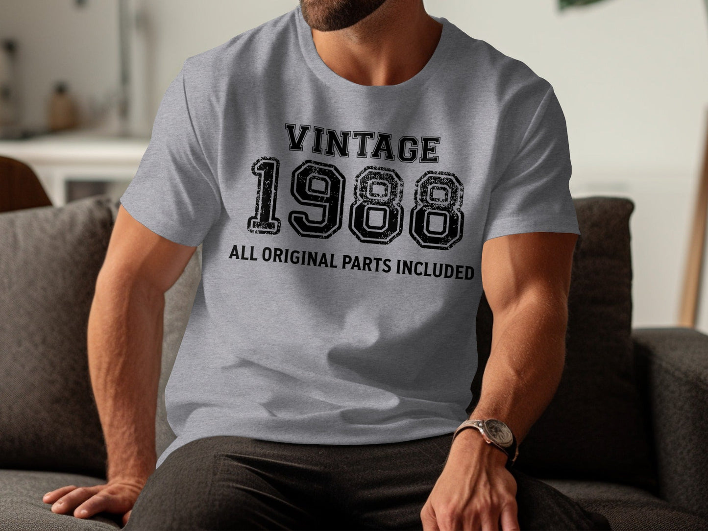 Vintage 1988 All Original Parts Included Birthday T-Shirt