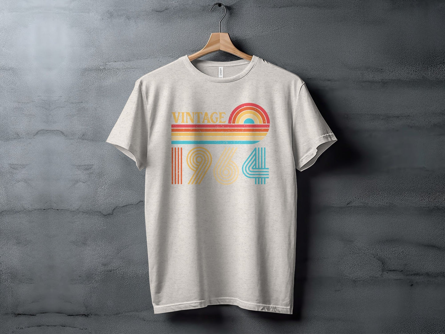 Groovy Vintage 1964 Retro Birthday Gift Idea T-Shirt