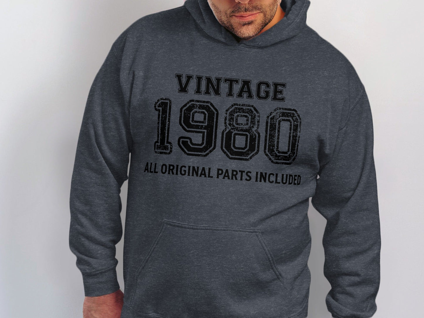 Vintage 1980 All Original Parts Included Graphic Hoodie