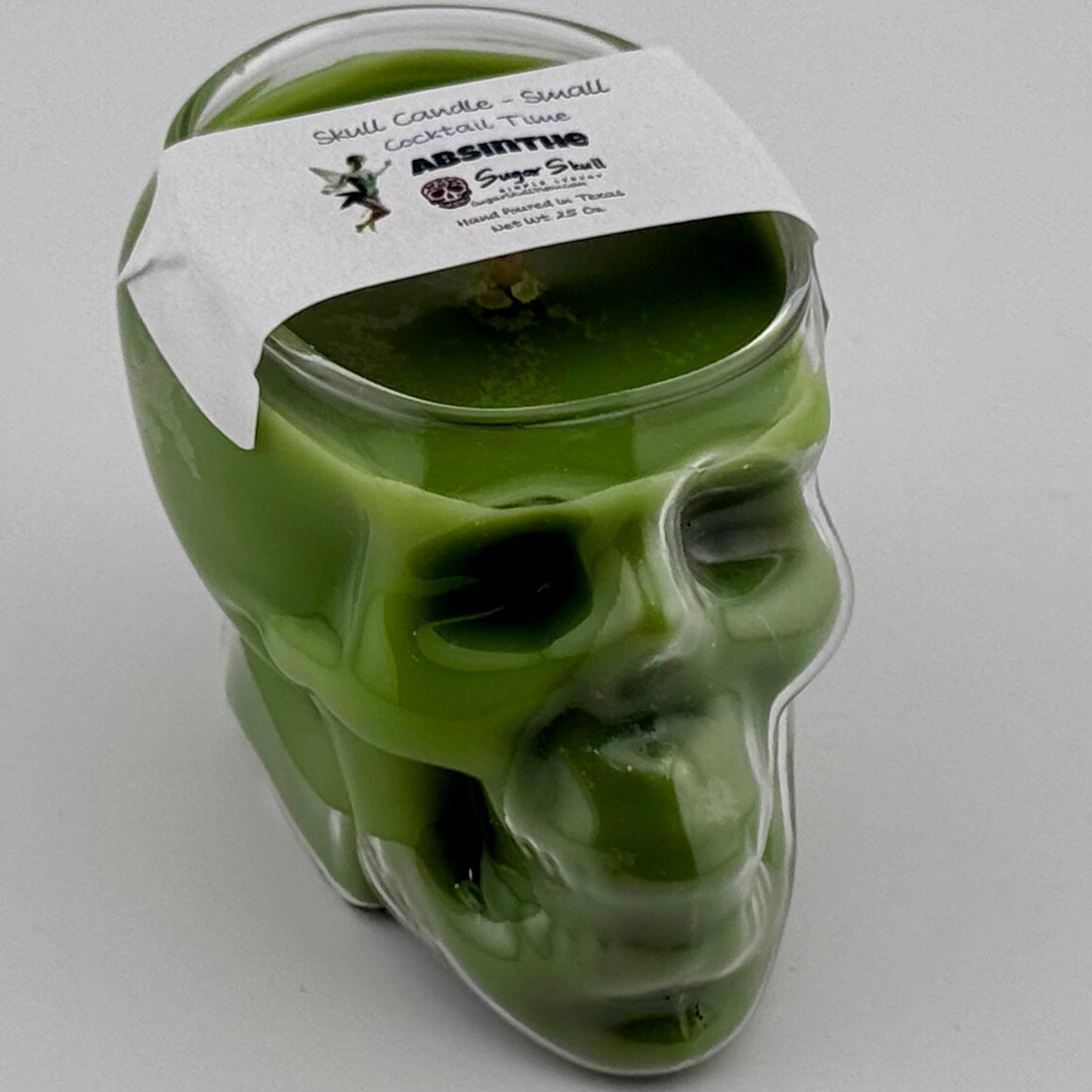 Cocktail Time Skull Candles