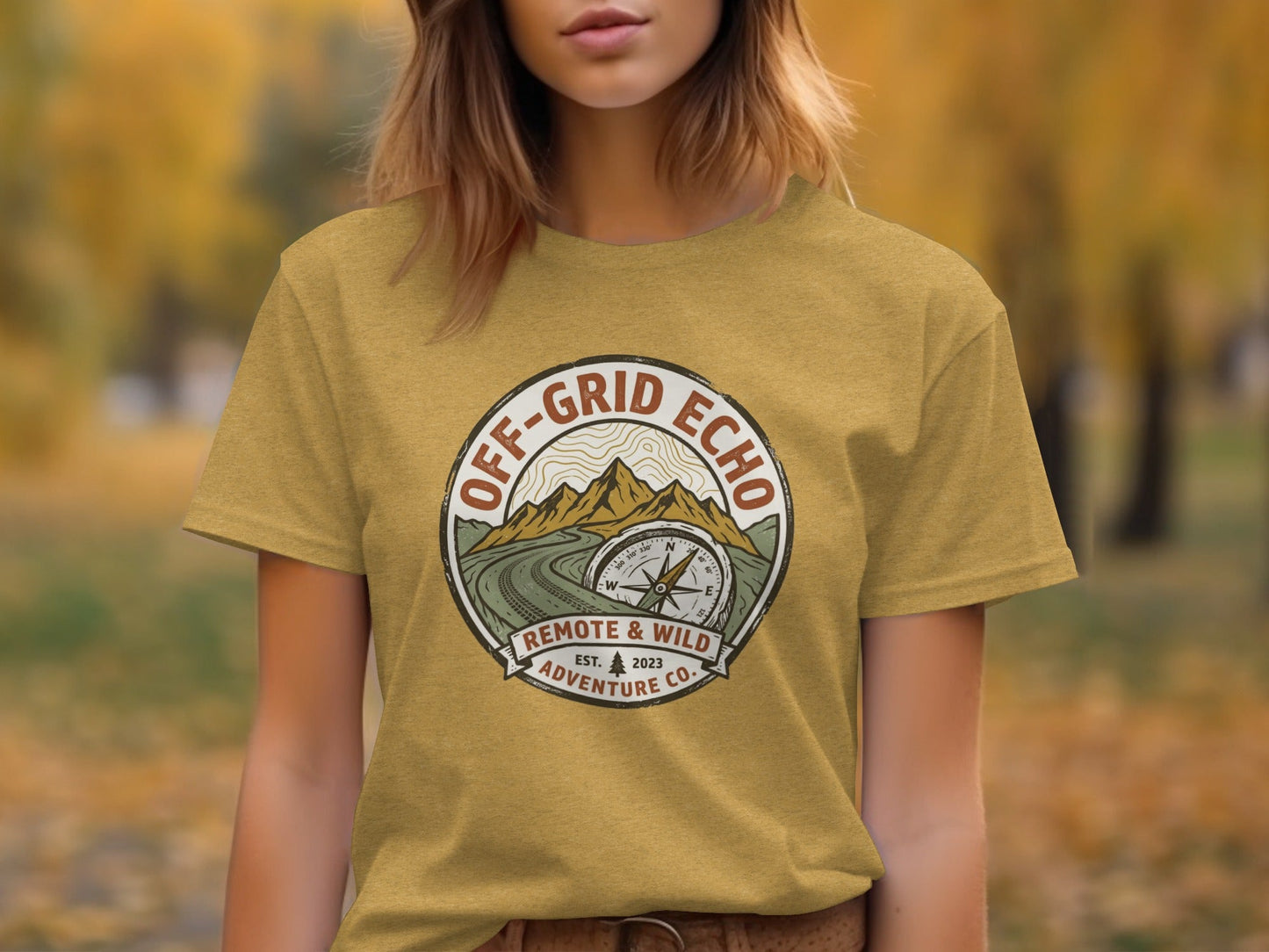 Off-Grid Echo Explorer: The Explorer's Adventure Tee