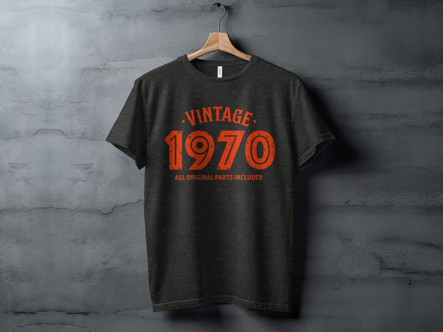 Vintage 1970 All Original Parts Included Birthday T-Shirt