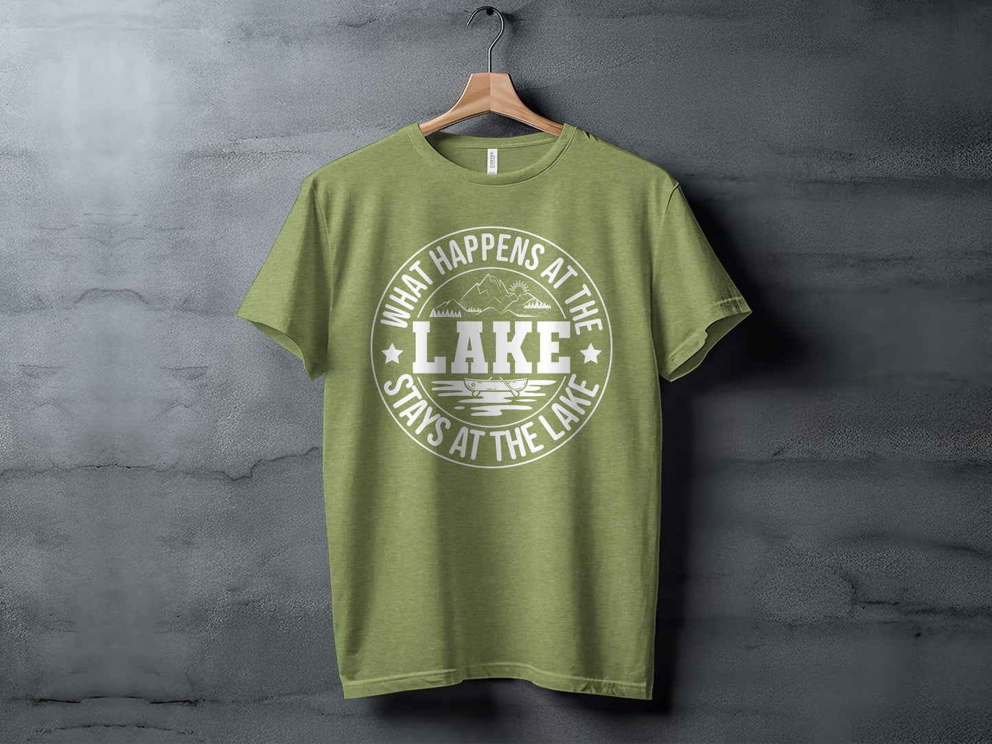 What Happens At The Lake Stays At The Lake Graphic T-Shirt