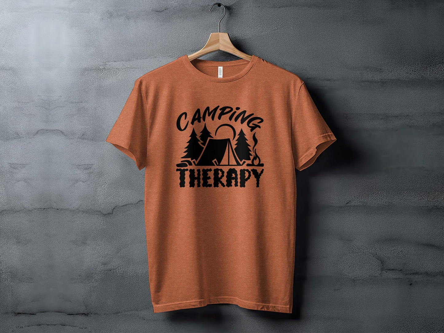 Camping Therapy Nature Adventure Outdoor Camping T-Shirt