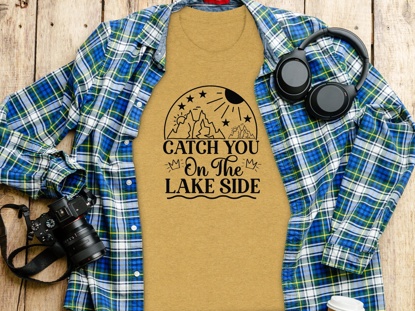 Catch You On The Lake Side Graphic Design Unisex T-Shirt