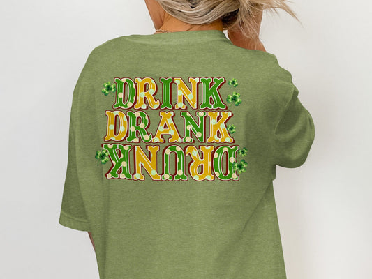 Scrappy Malone's Bar, Irish Pub Design, Shamrock Clover Green Bar Logo, Personalized Bar Sign, St Patricks Day Theme