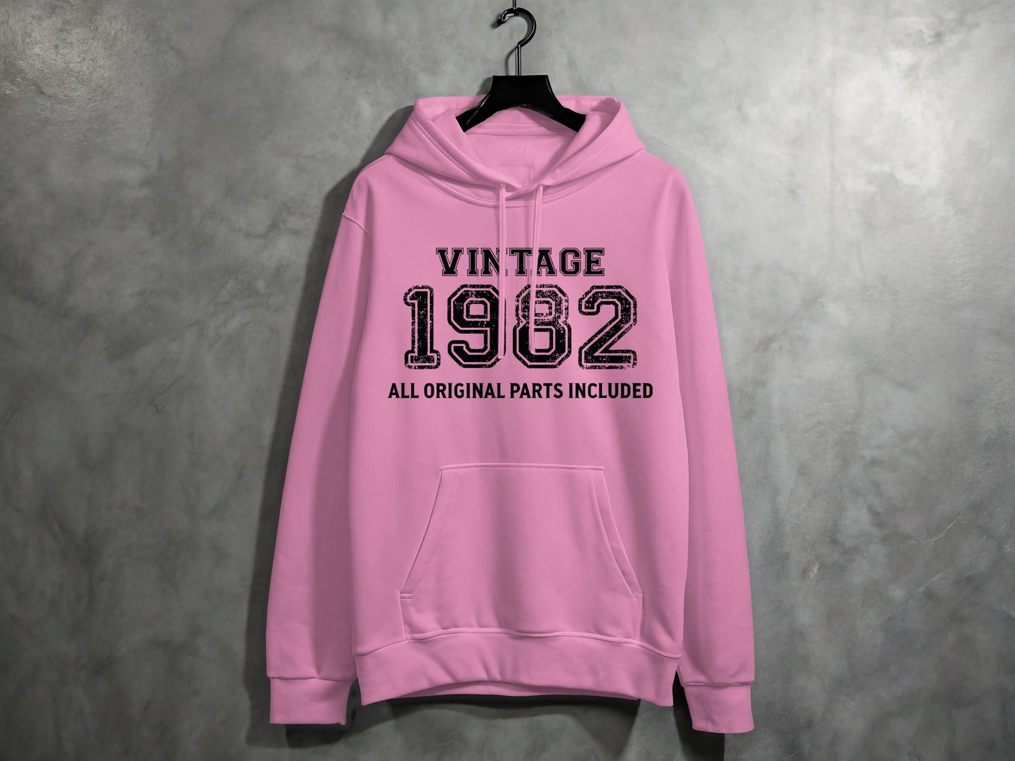 Vintage All Original Parts Included Since 1982 Birthday Hoodie