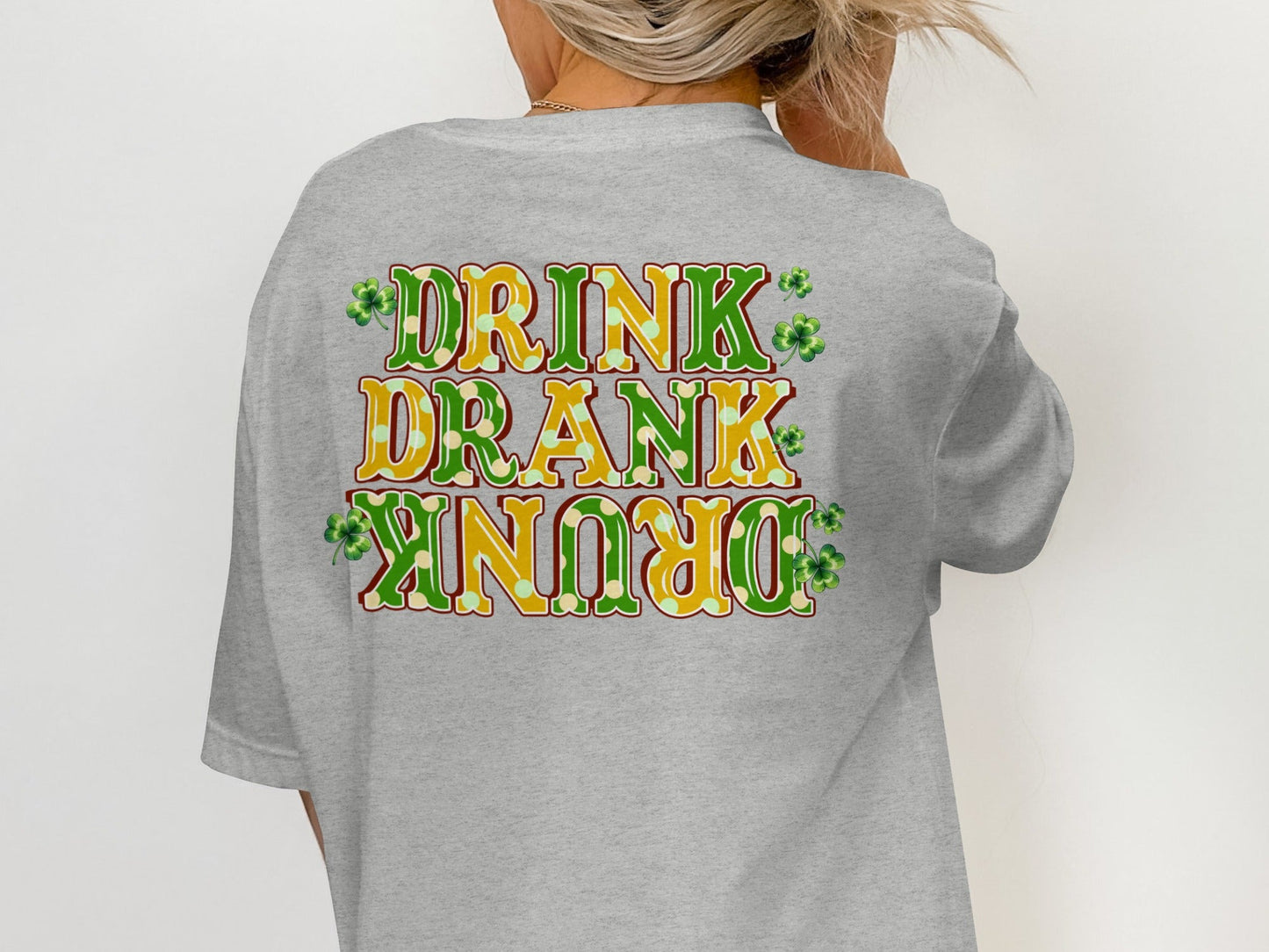 Scrappy Malone's Bar, Irish Pub Design, Shamrock Clover Green Bar Logo, Personalized Bar Sign, St Patricks Day Theme