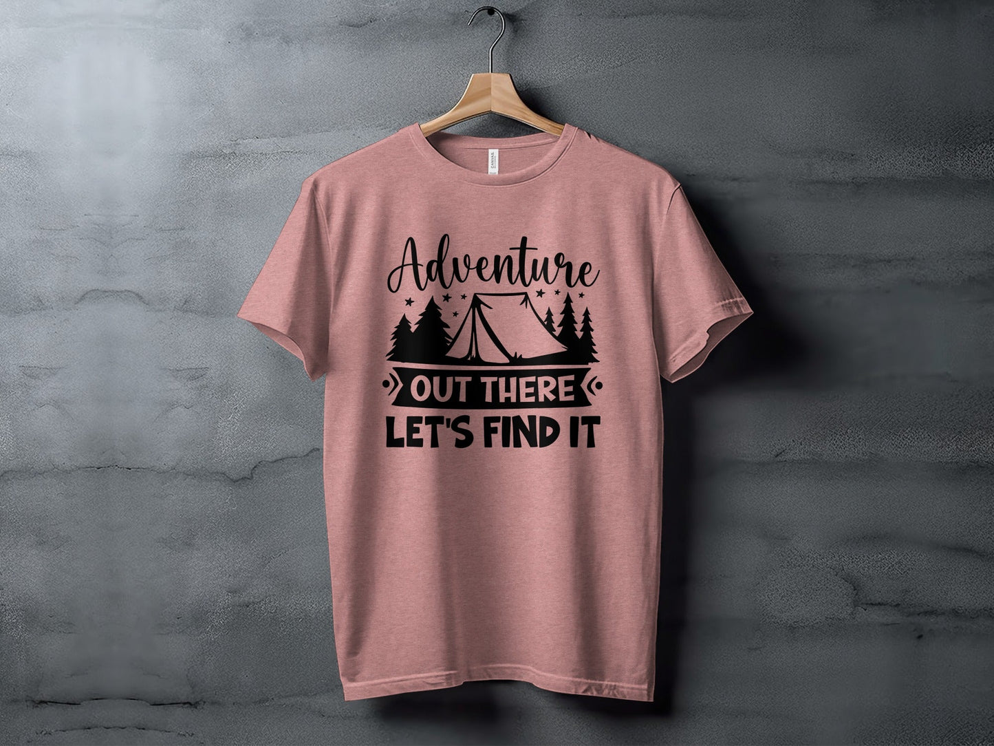 Adventure Out There Lets Find It Graphic Adventure T-Shirt