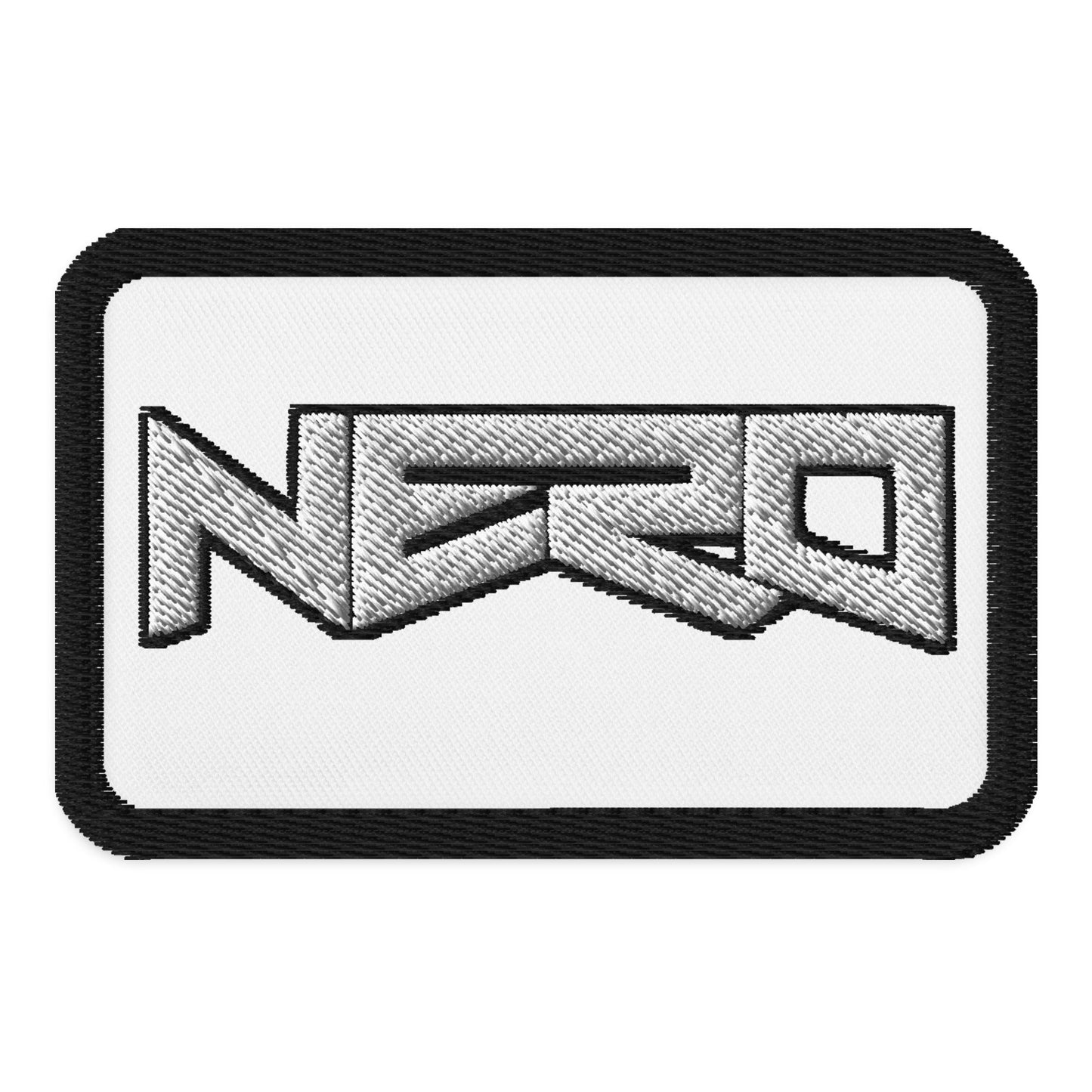 NERO Iron-on Embroidered EDM Patches