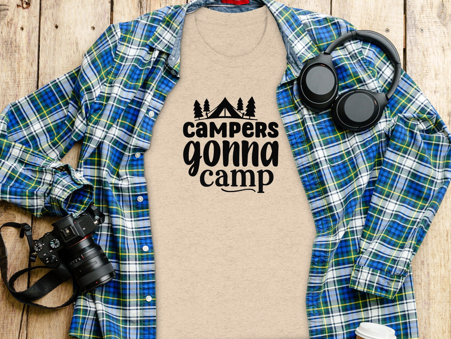 Campers Gonna Camp Camping Outdoor Adventure T-Shirt